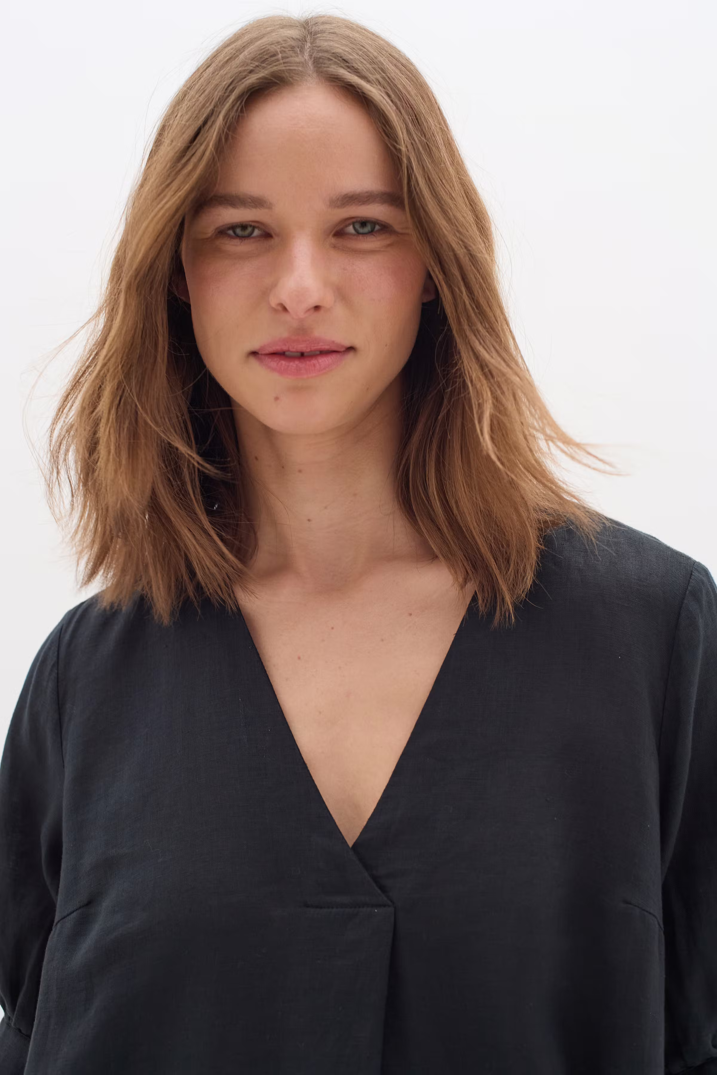 EzraIW Hør Kjole LOOKBOOK DETAIL 30109320-194008