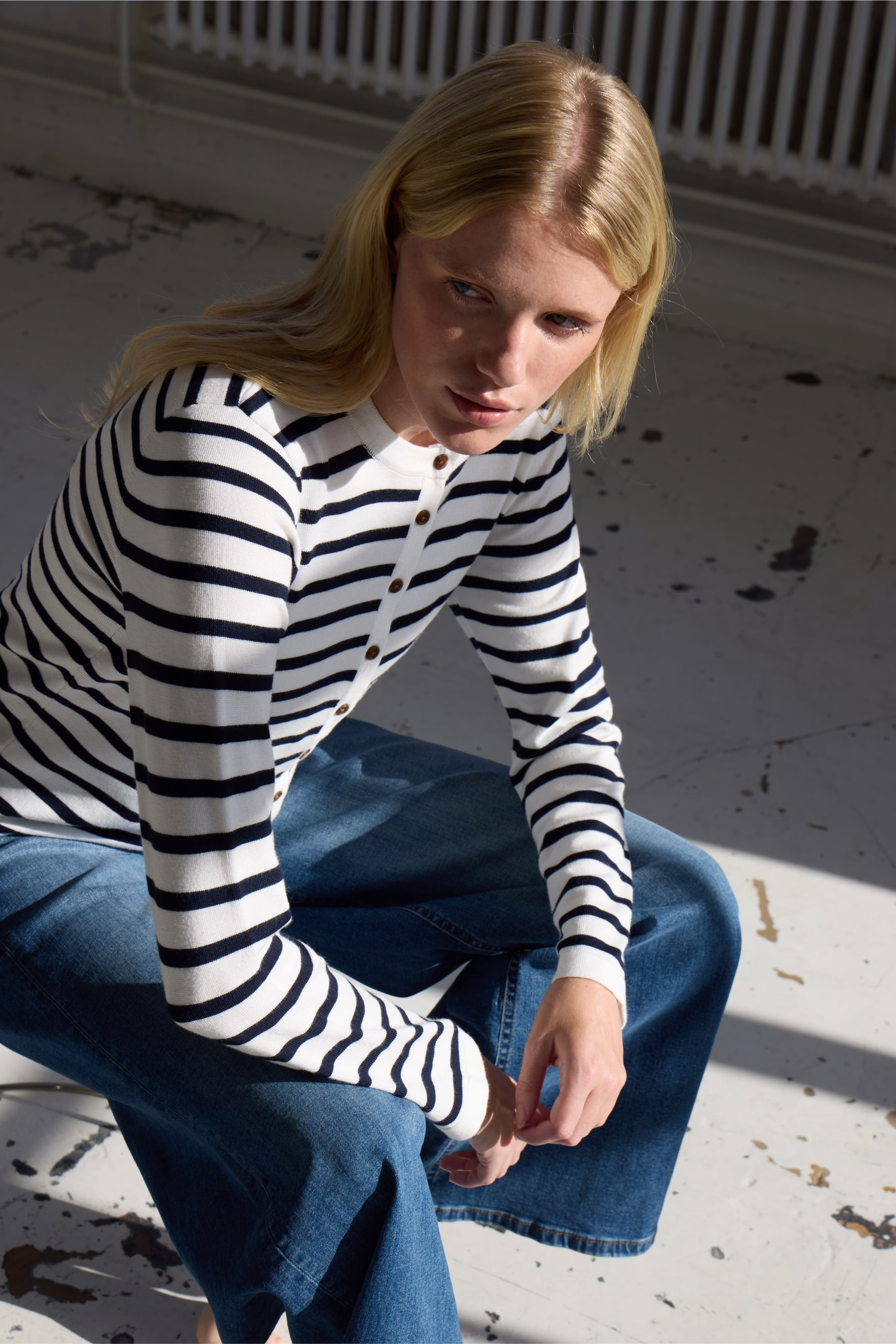 IHLULS O-Neck Cardigan LOCATION NONE 20125808-900007009