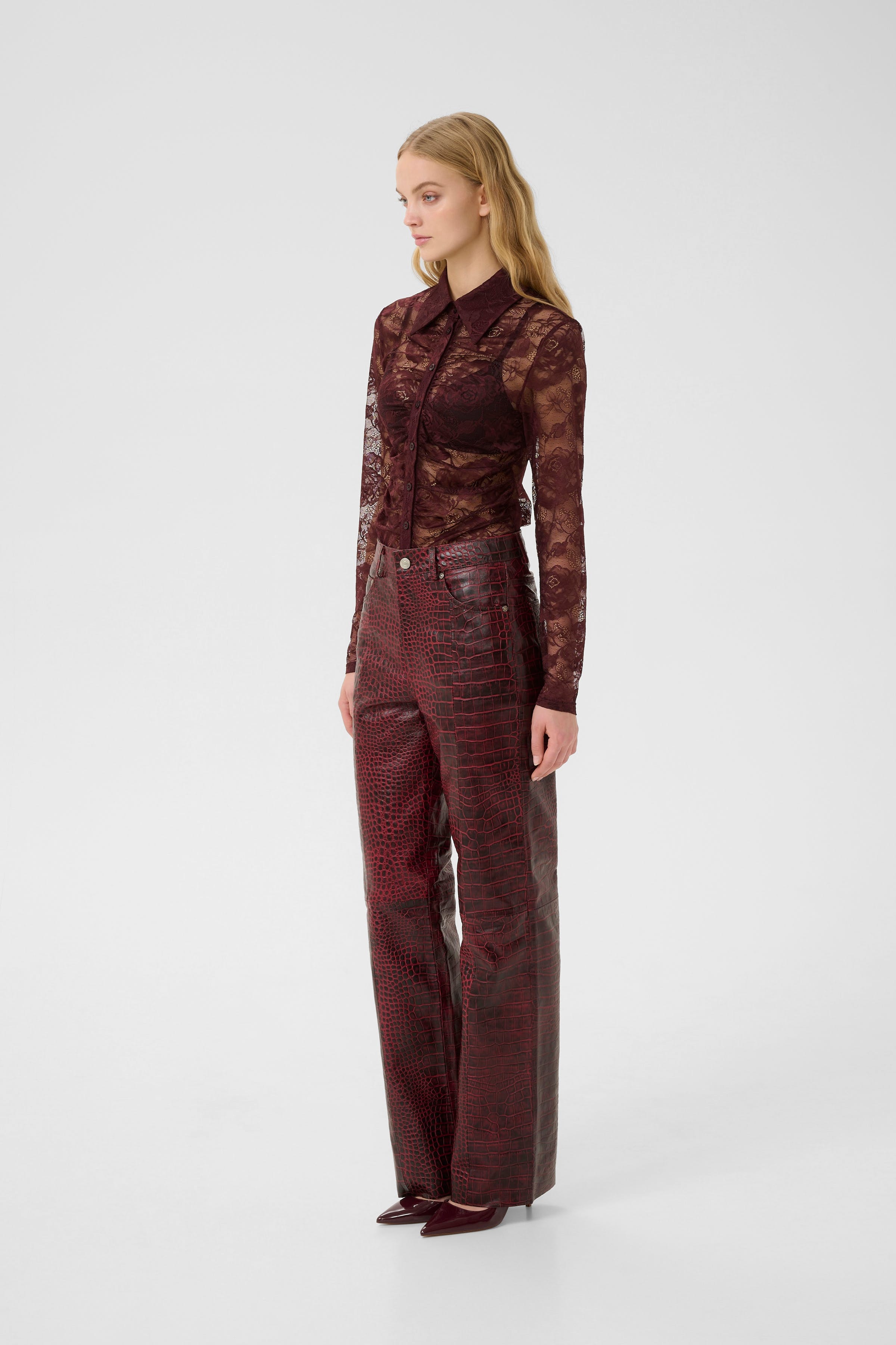 GZbasilia Leren broek LOOKBOOK FRONT 10910742-108341