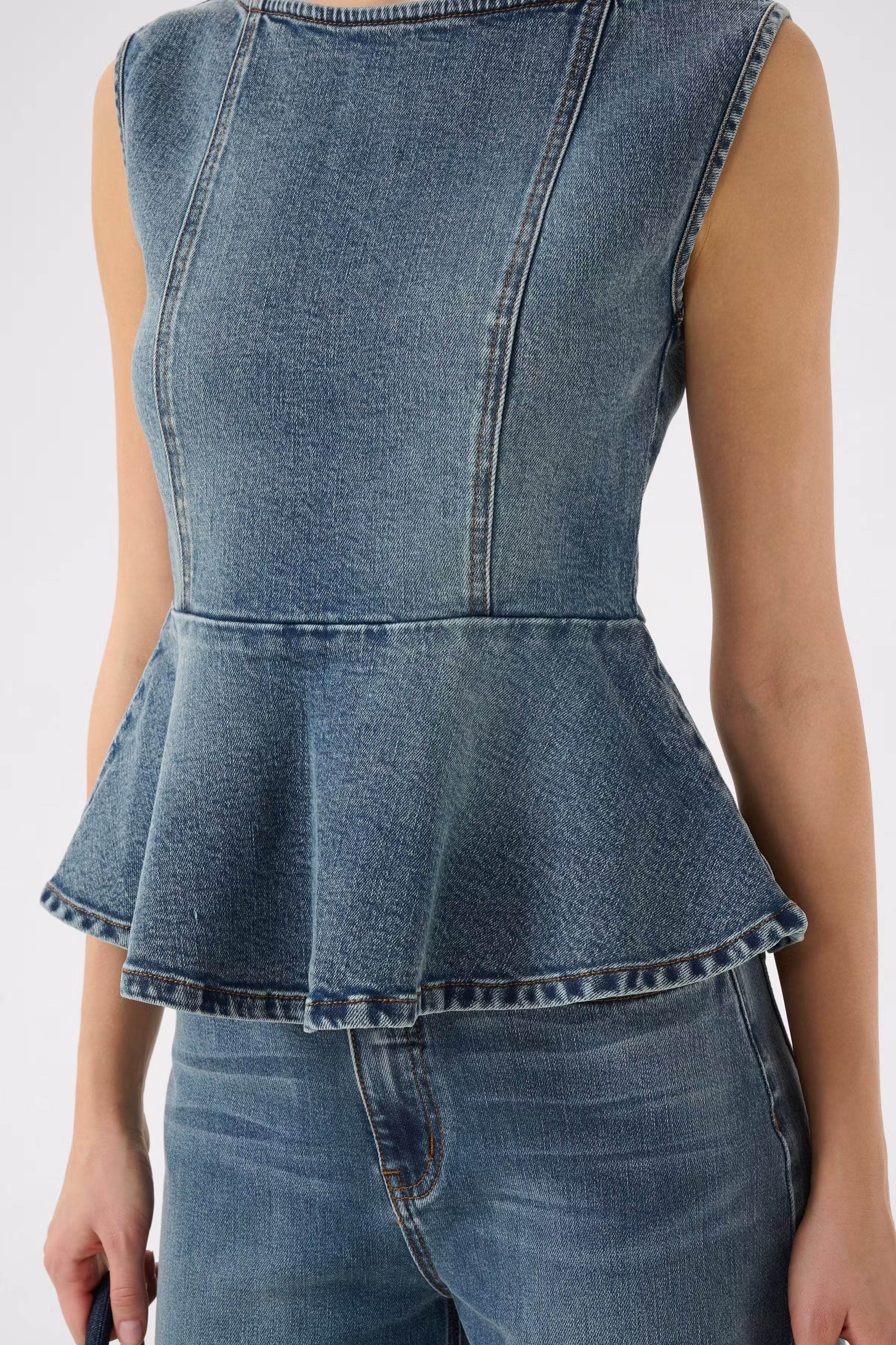 GZviva Denimtopp LOOKBOOK DETAIL 10910572-108303