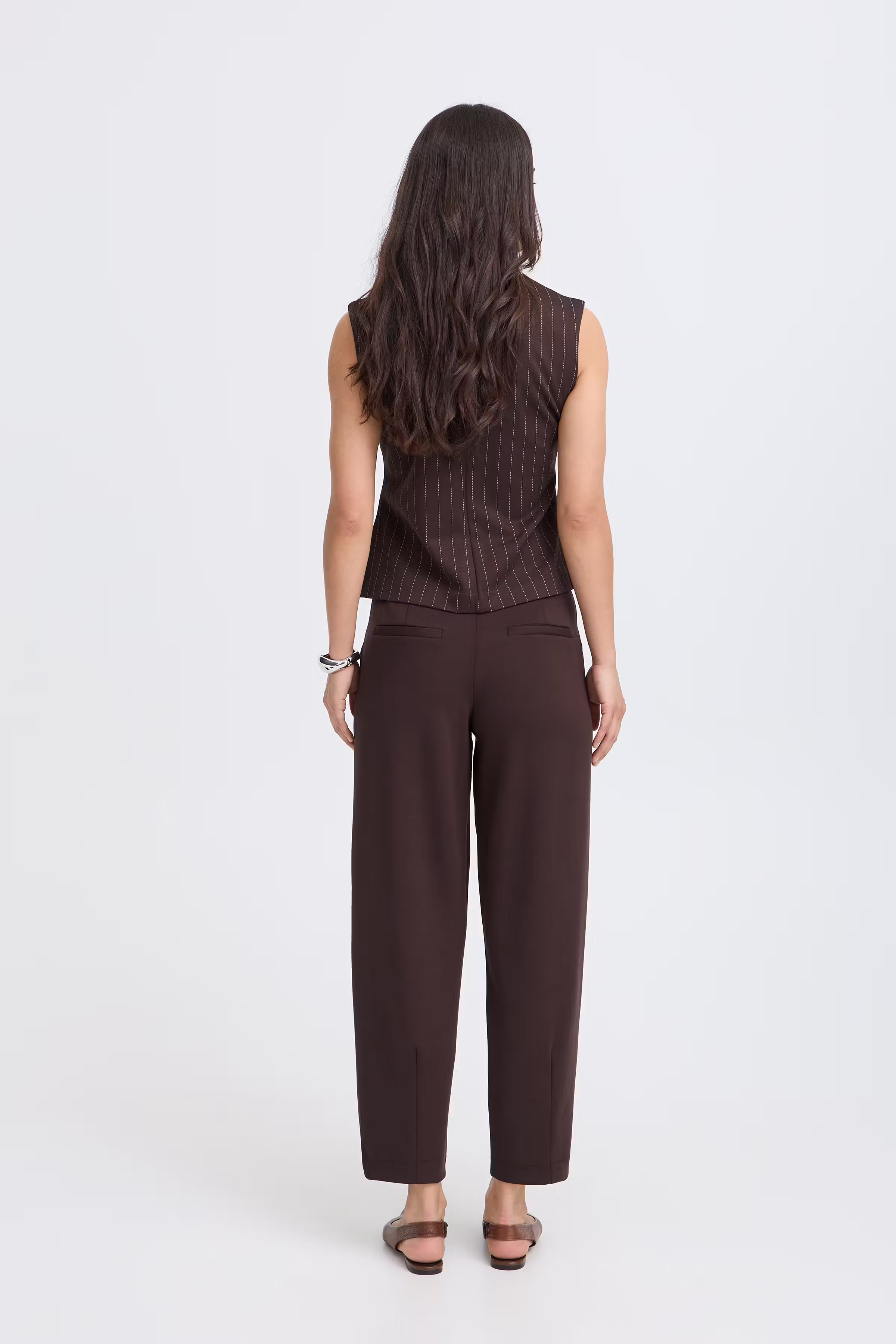 BYPUSTI Trousers LOOKBOOK BACK 20819666-191016