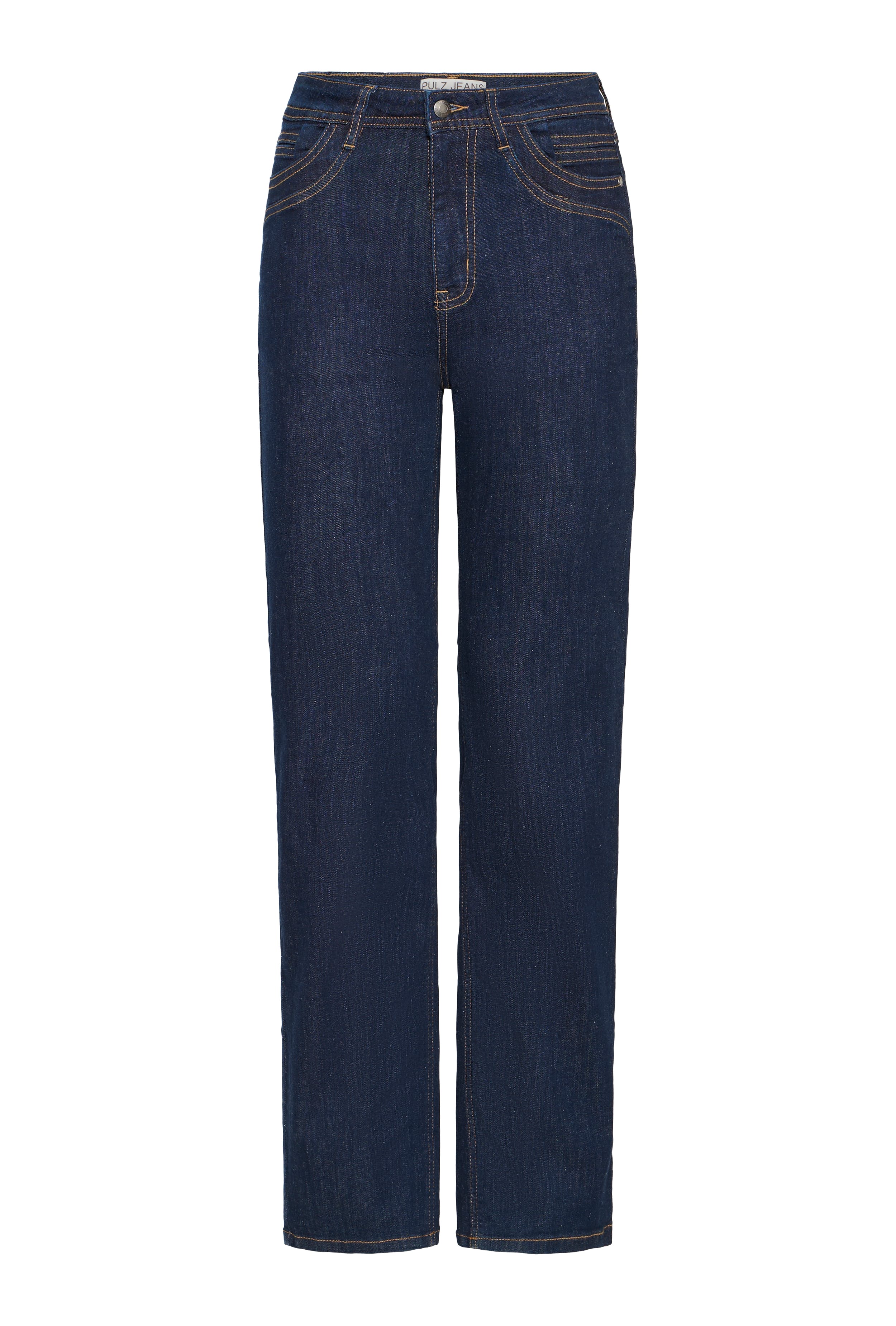 PZKATJA HW Jeans Straight Leg LOOKBOOK FRONT 50208637-202124