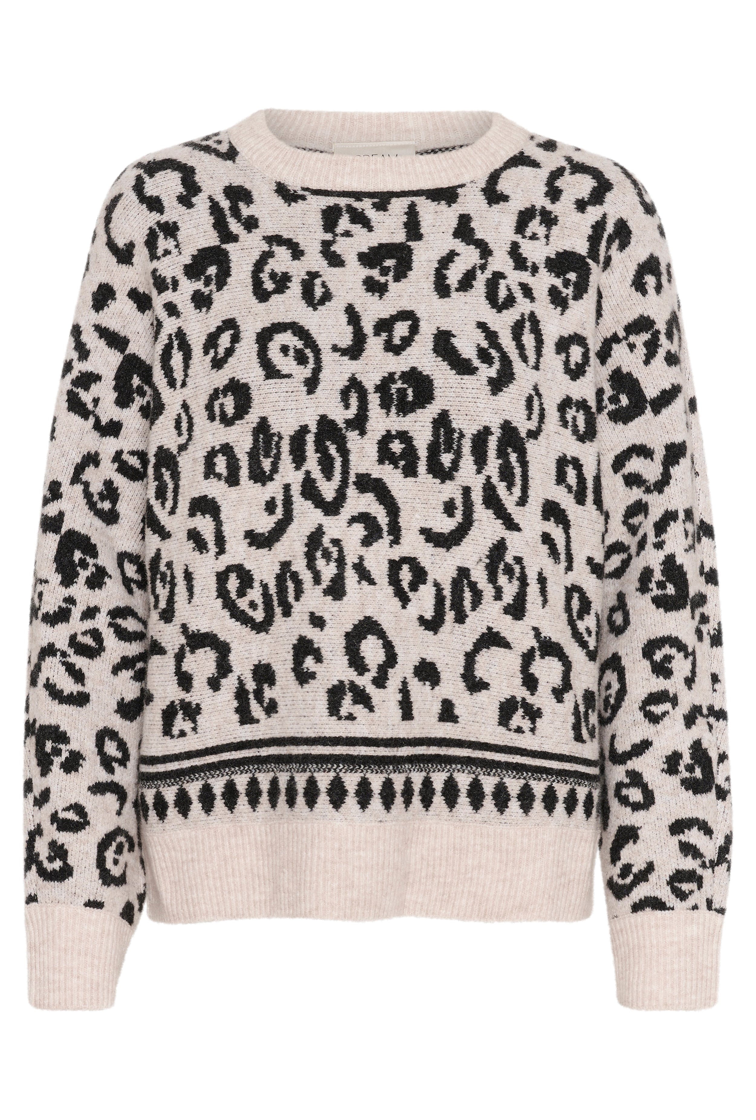 CRRuni Leopard pullover PACK FRONT 10613666-107458