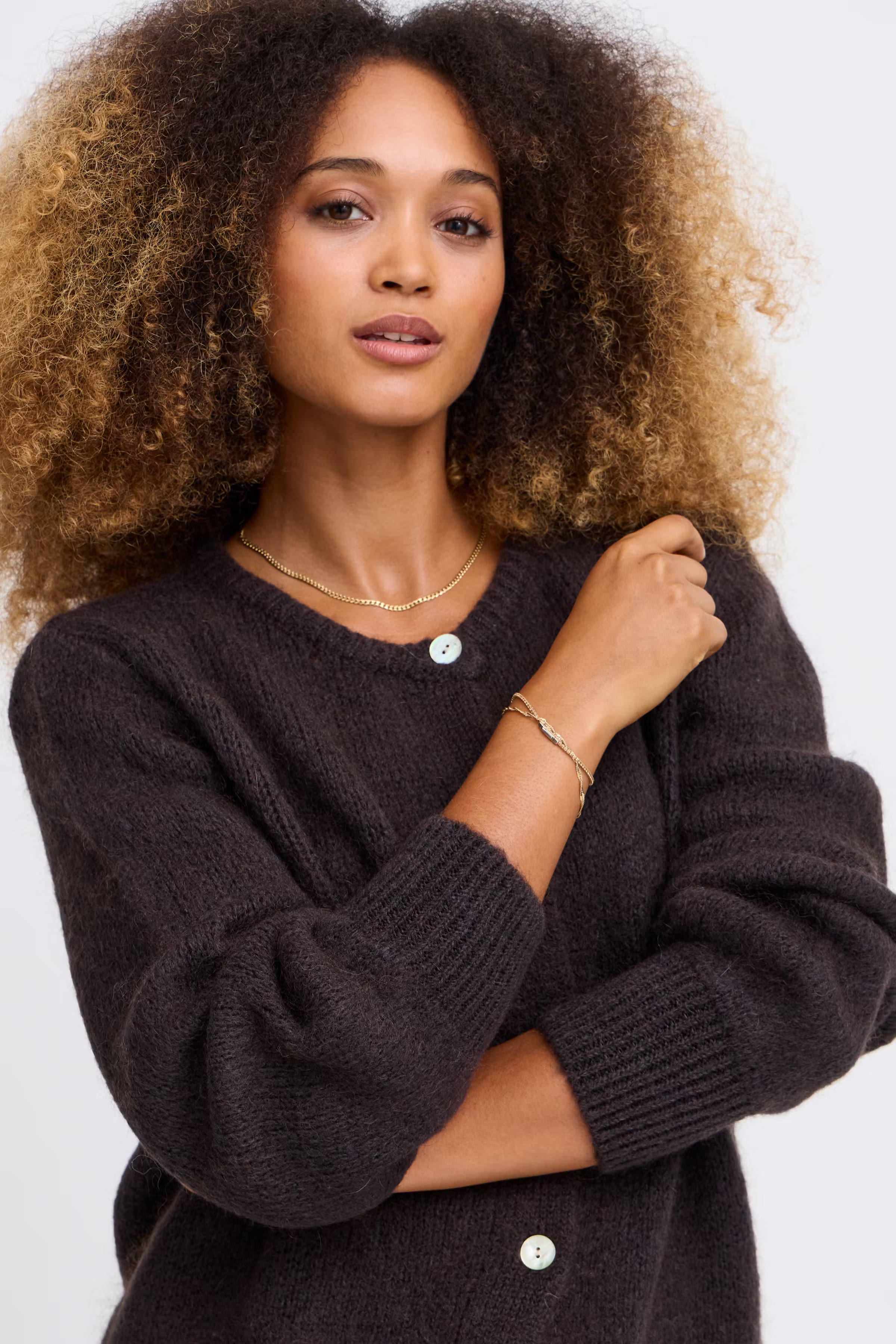 SBGULVIG Cardigan LOOKBOOK DETAIL 22100655-190912