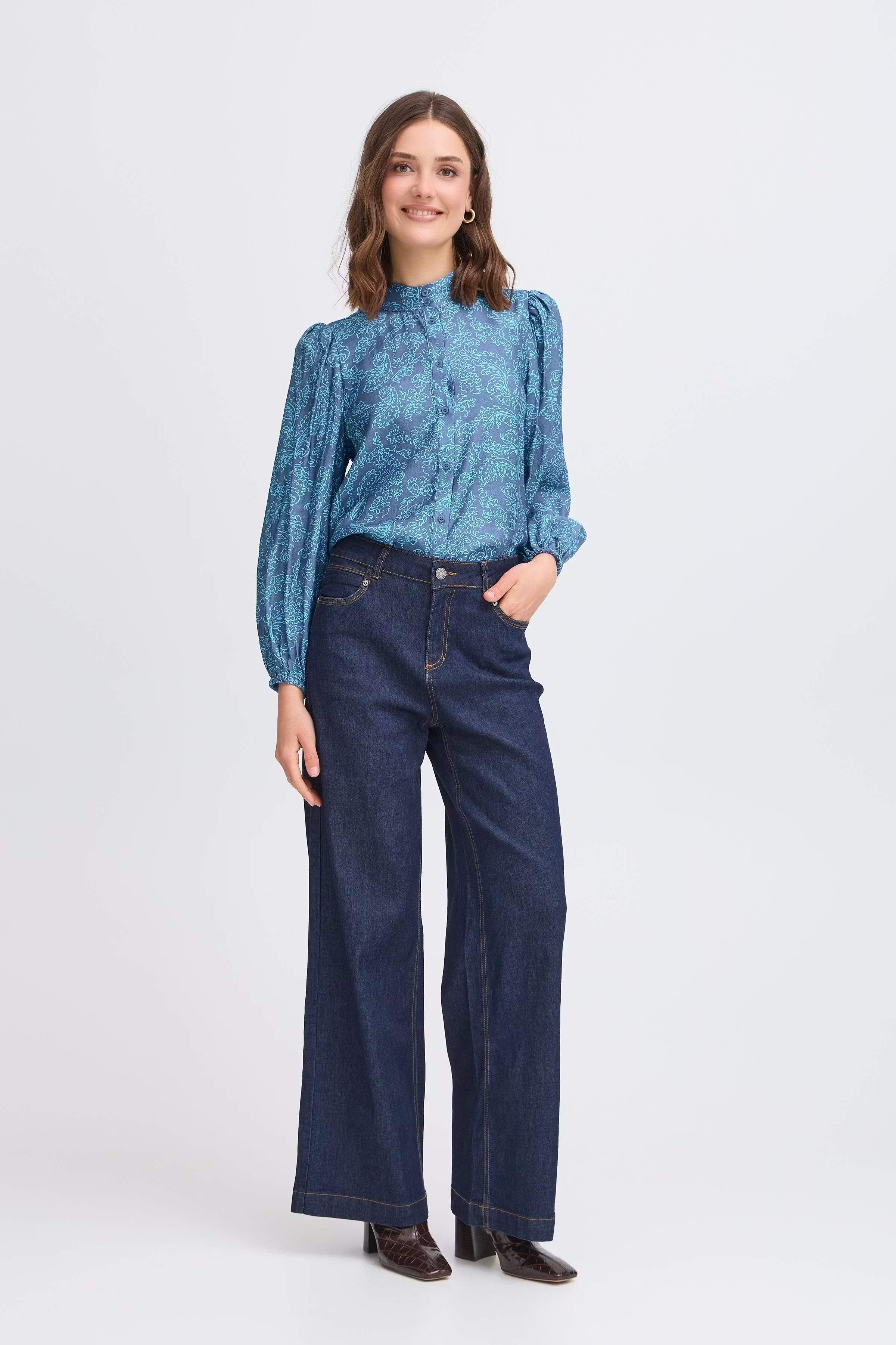 FRARIANA Skjorte LOOKBOOK FRONT 20616043-205107