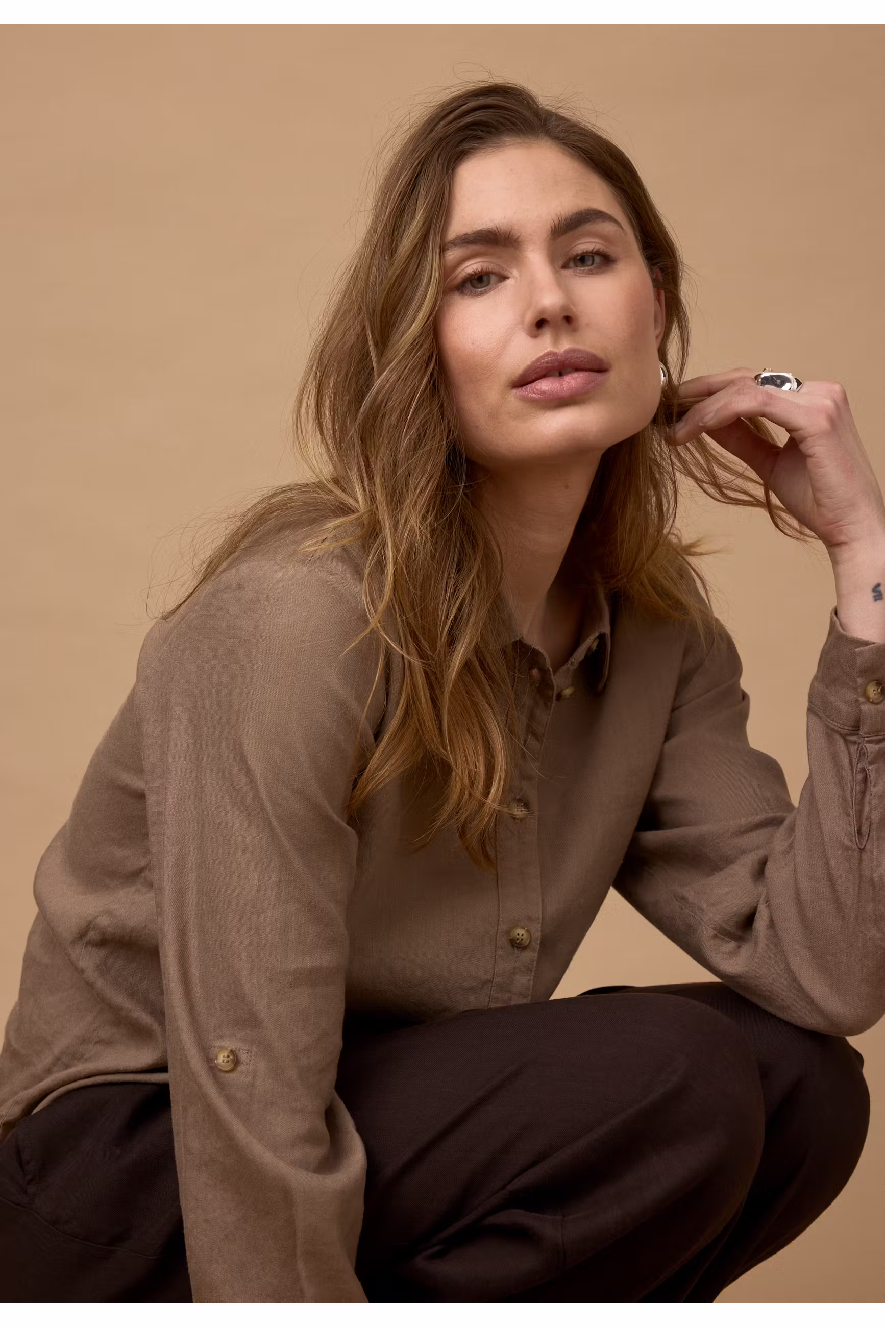 PZLUCA Skjorte LOCATION NONE 50210427-181112