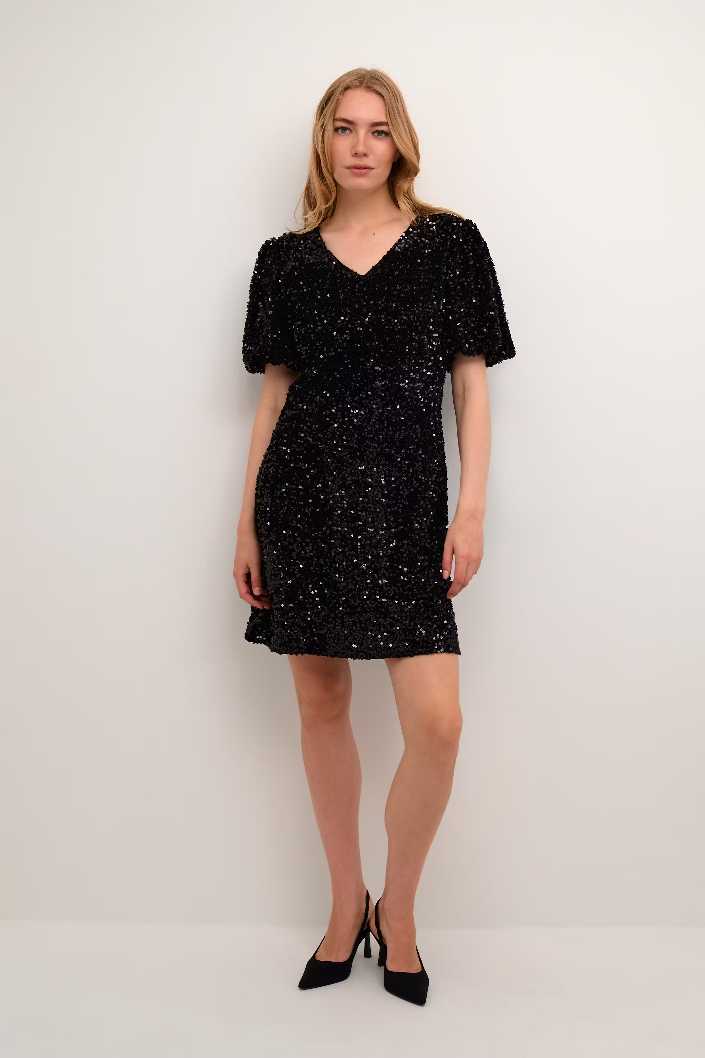 CRLouise Paillet kjole LOOKBOOK FRONT 10650841-100120