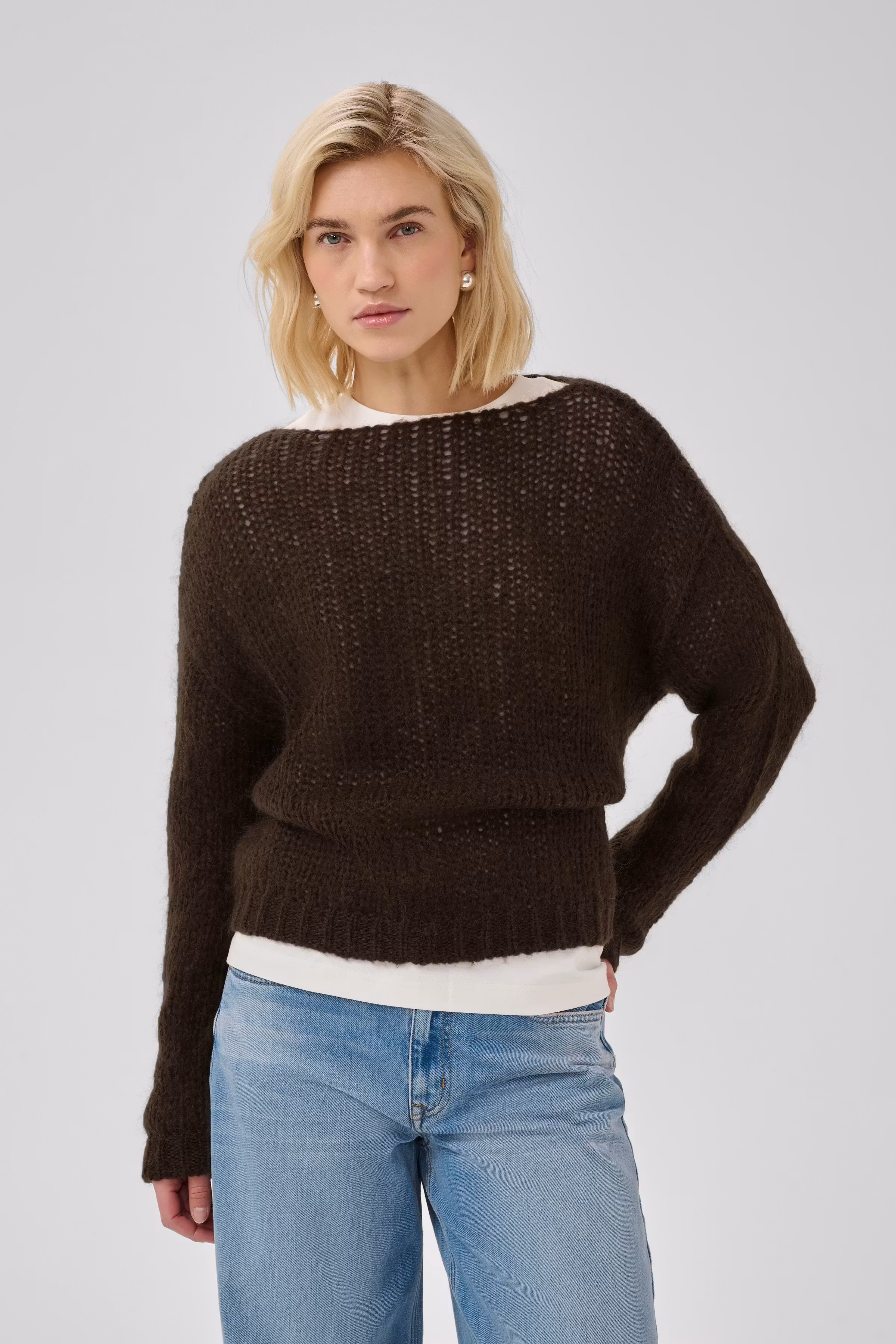 MWNima Gebreide trui LOOKBOOK FRONT 10705646-109828