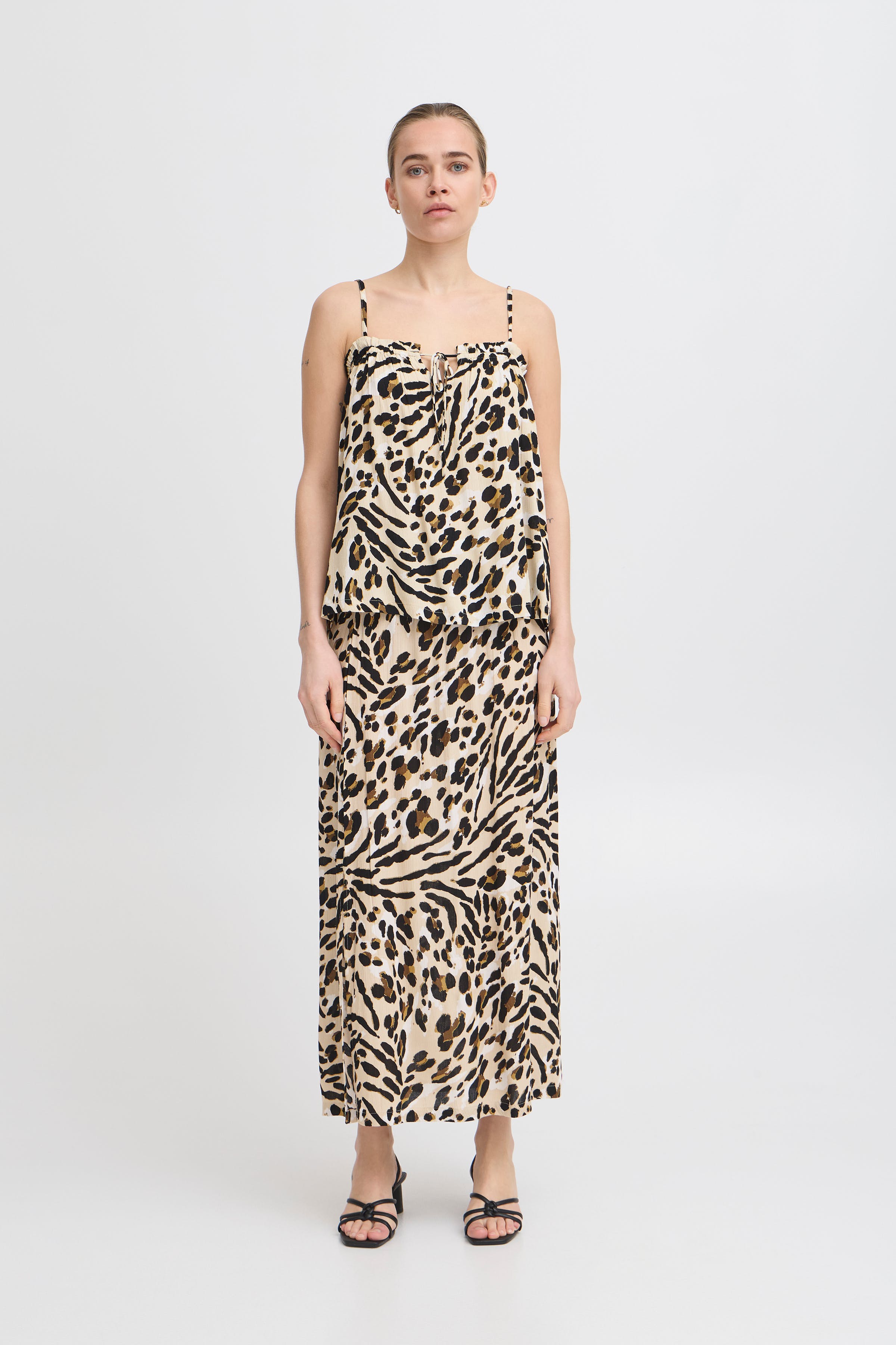 IHMARRAKECH Kortermet bluse LOOKBOOK FRONT 20122946-204480