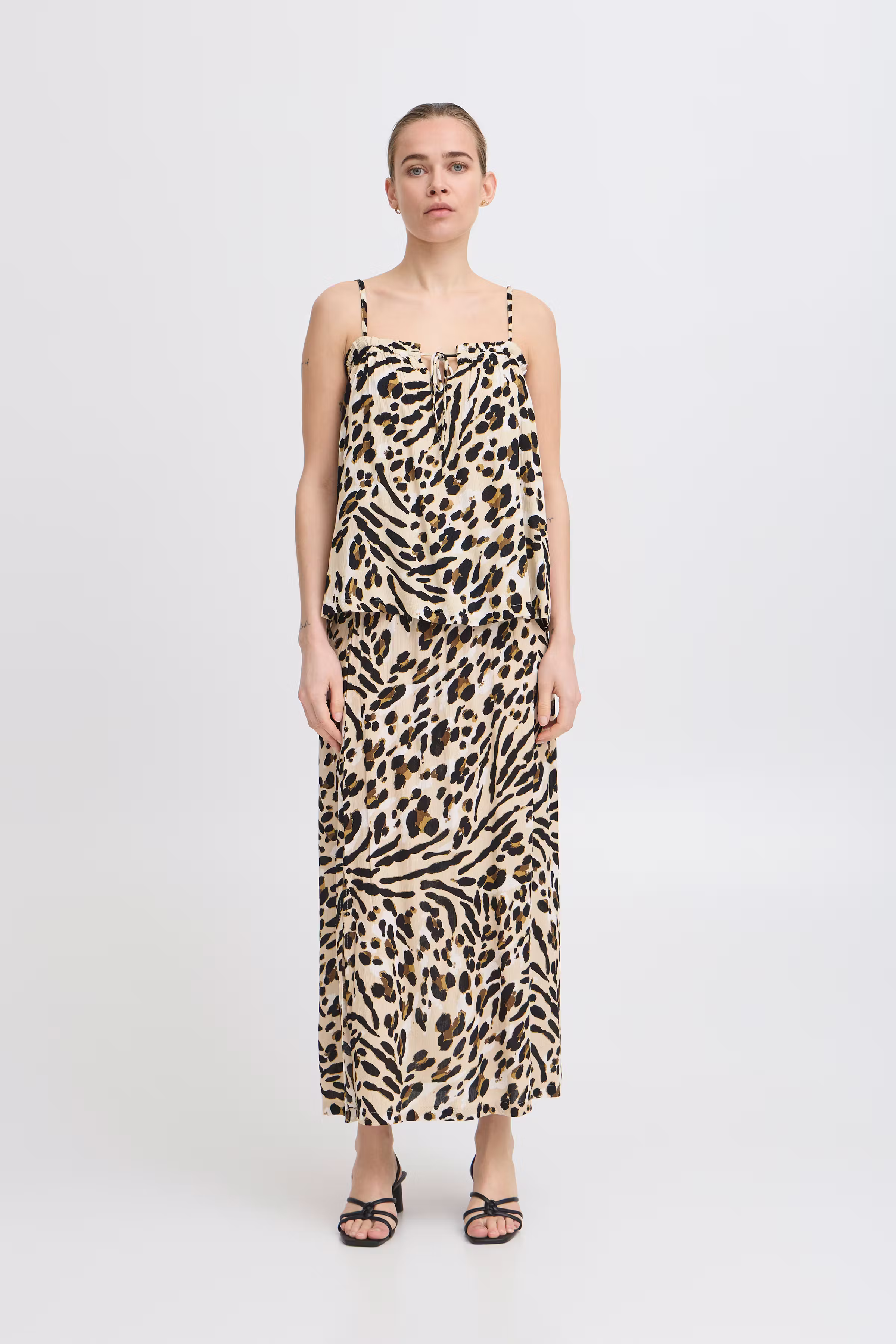 IHMARRAKECH Kortærmet bluse LOOKBOOK FRONT 20122946-204480