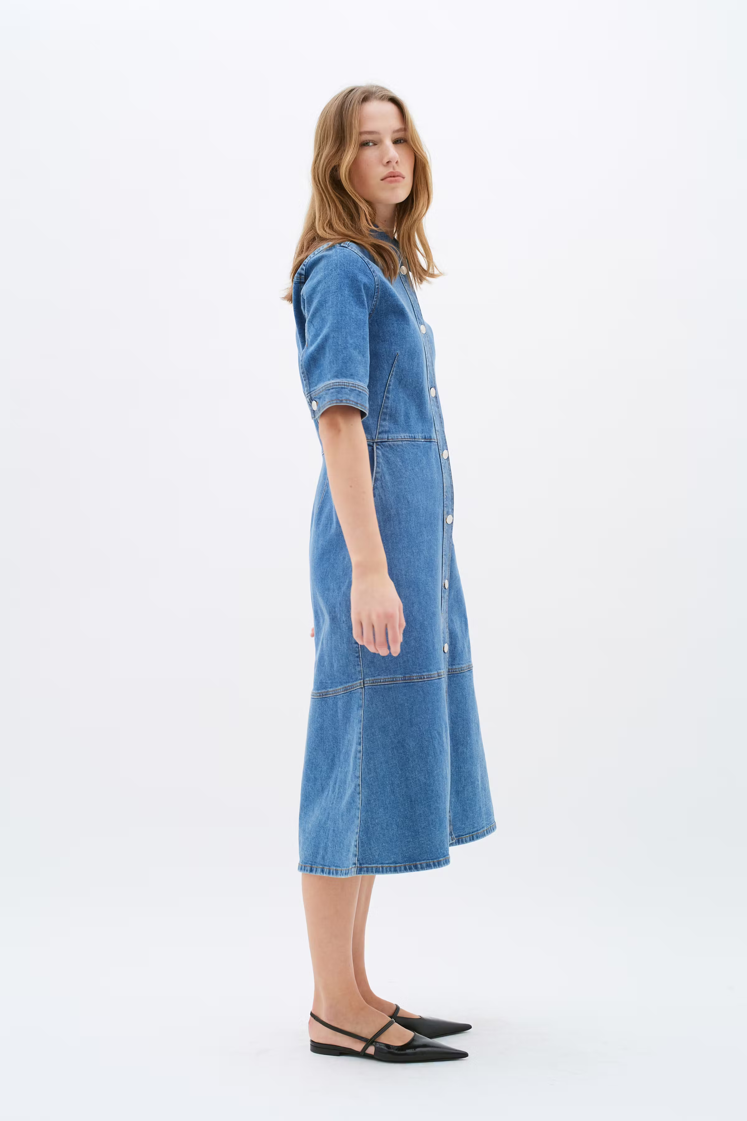 PheifferIW Denim Kjole LOOKBOOK BACK 30109171-301979