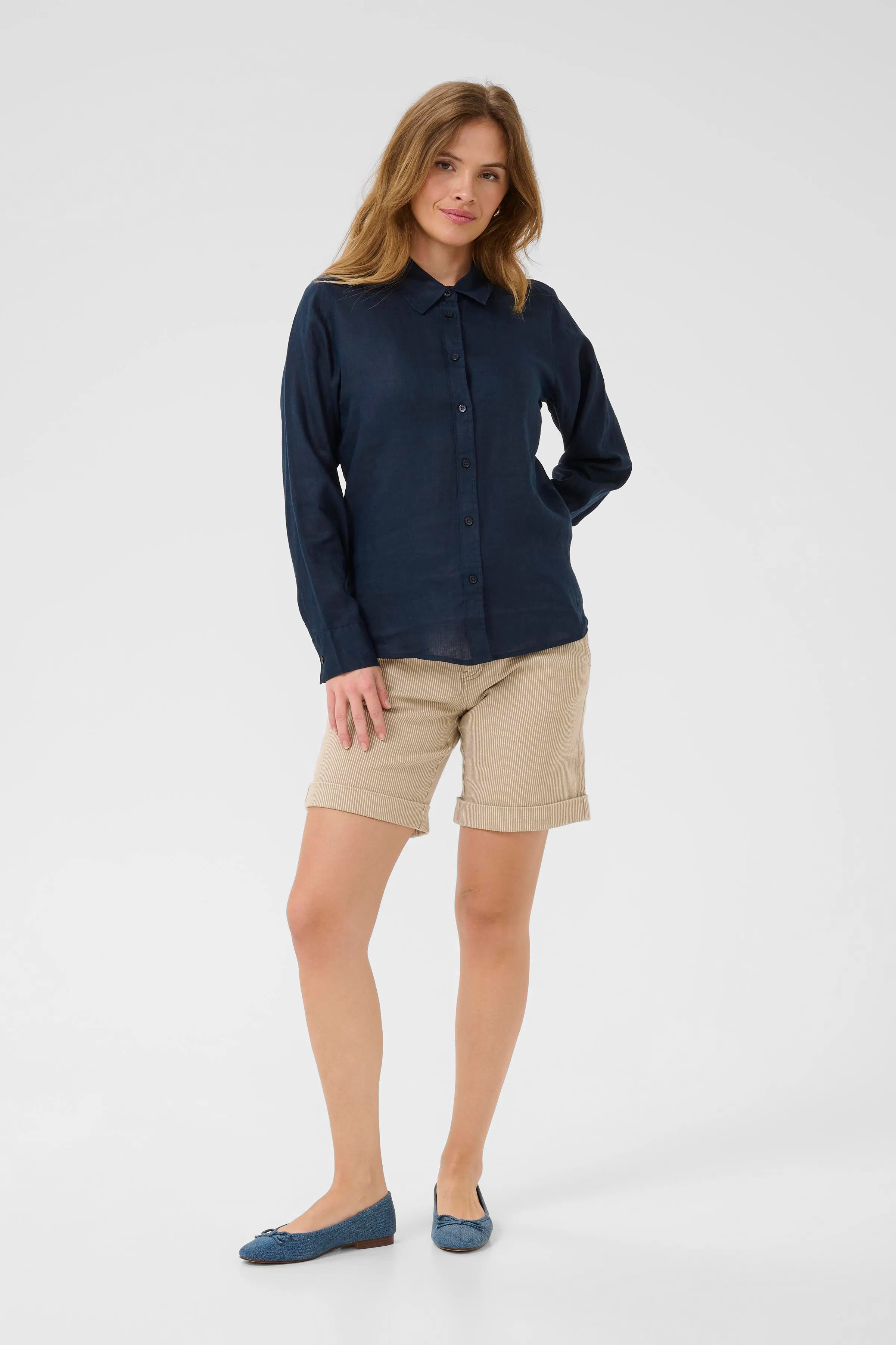 CUnyssa 100% Hørskjorte LOOKBOOK FRONT 50111694-194011