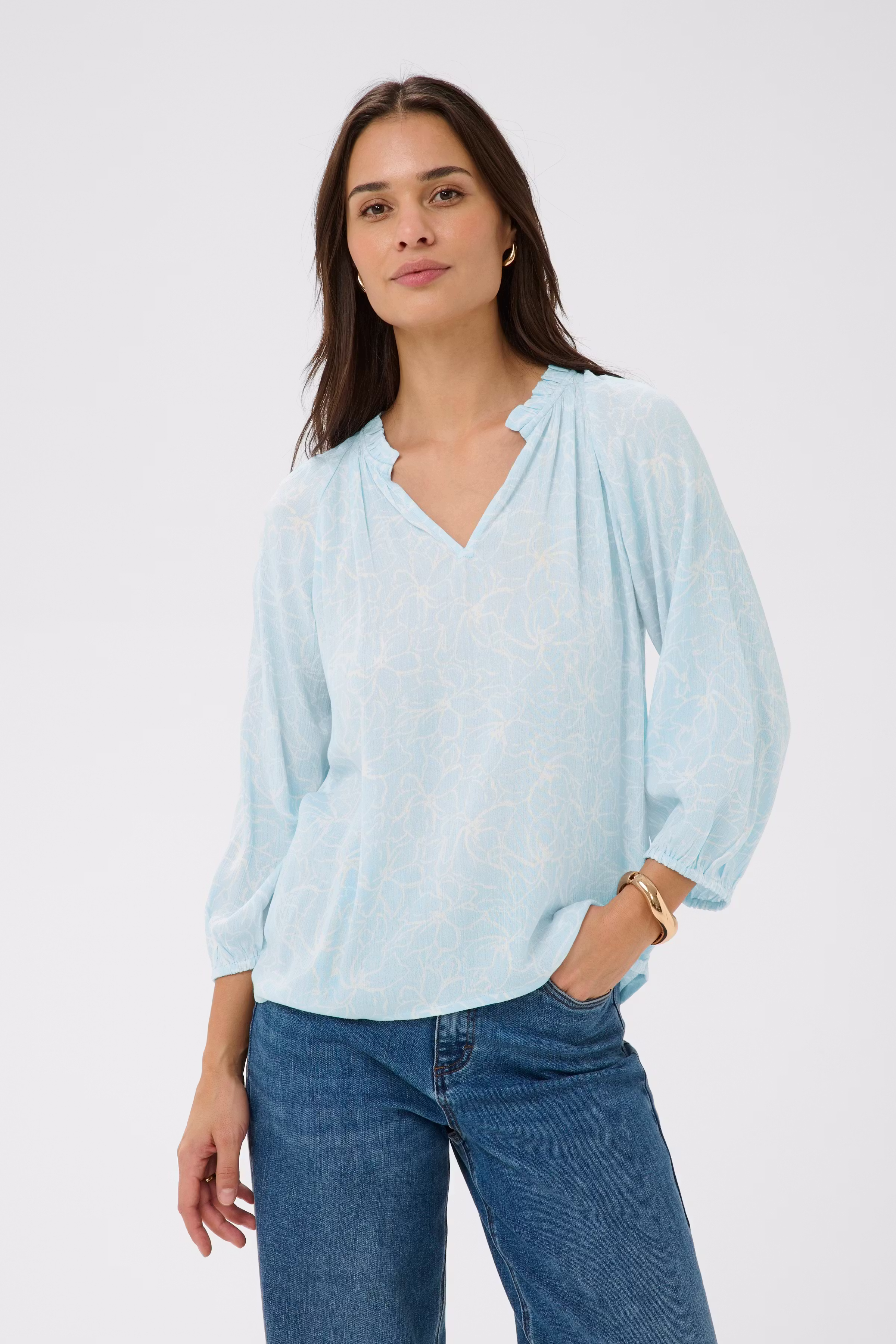 KAtine Bluse LOOKBOOK FRONT 10510168-109246