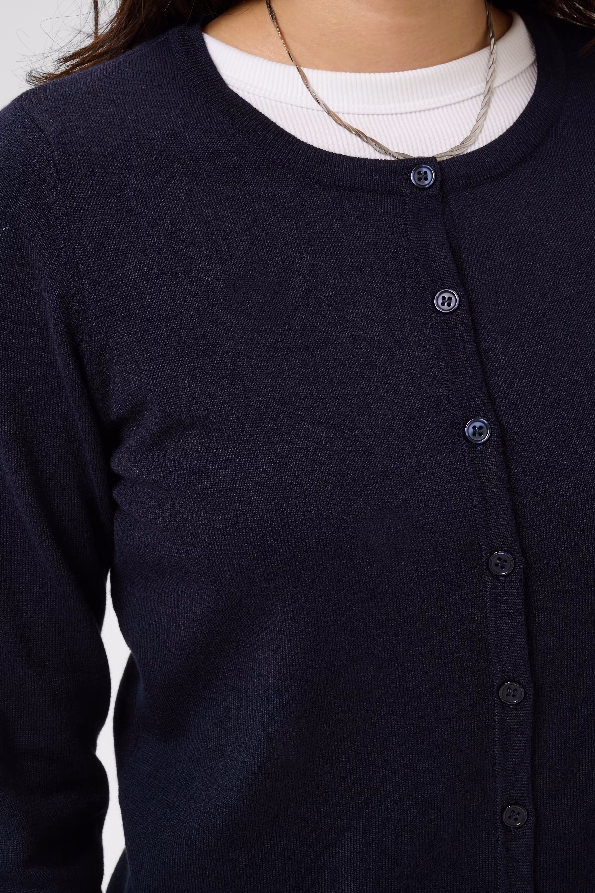 MilaSZ R-Neck Cardigan LOOKBOOK DETAIL 30500005-193924