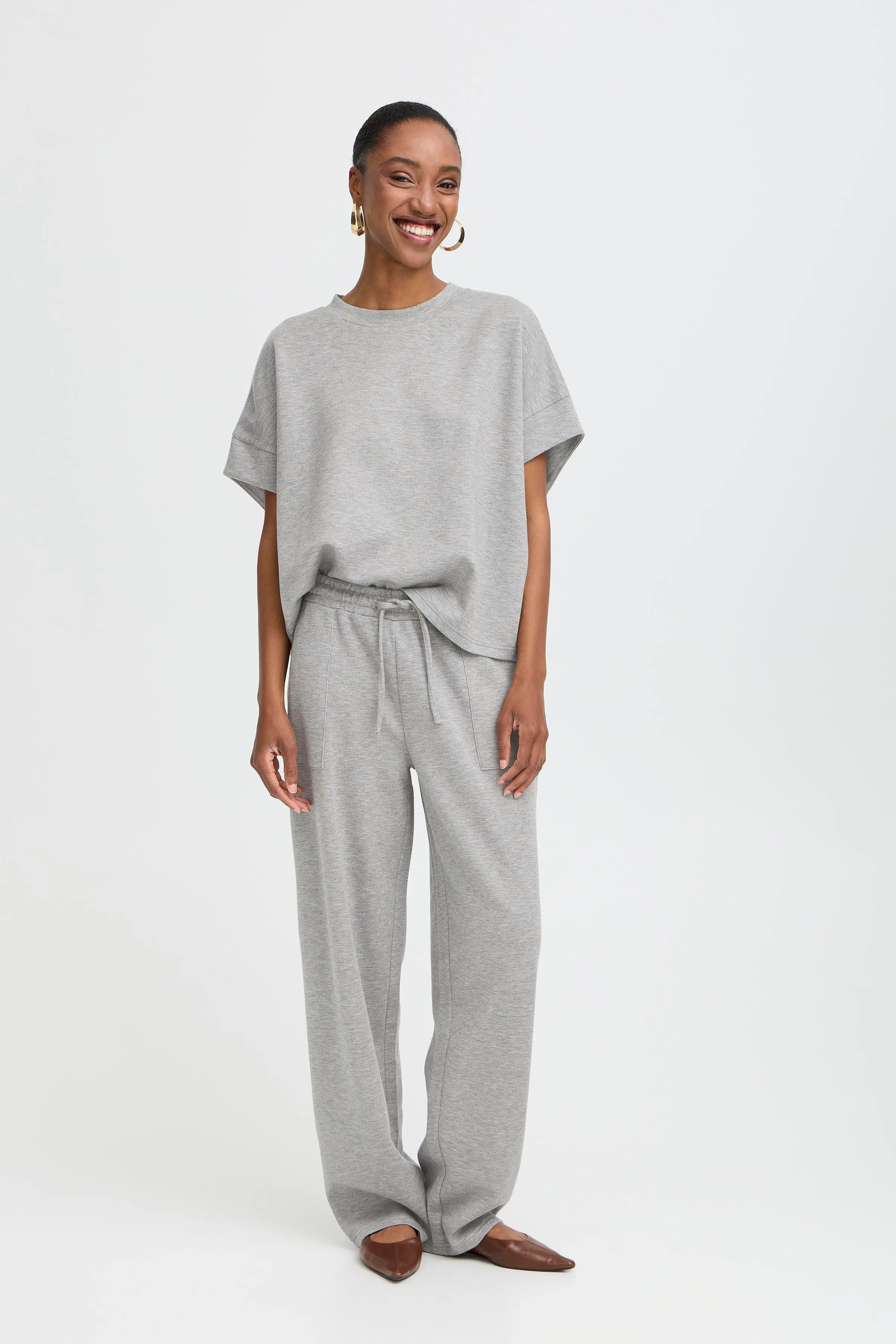 BYPUSTI Trousers LOOKBOOK FRONT 20817177-200455