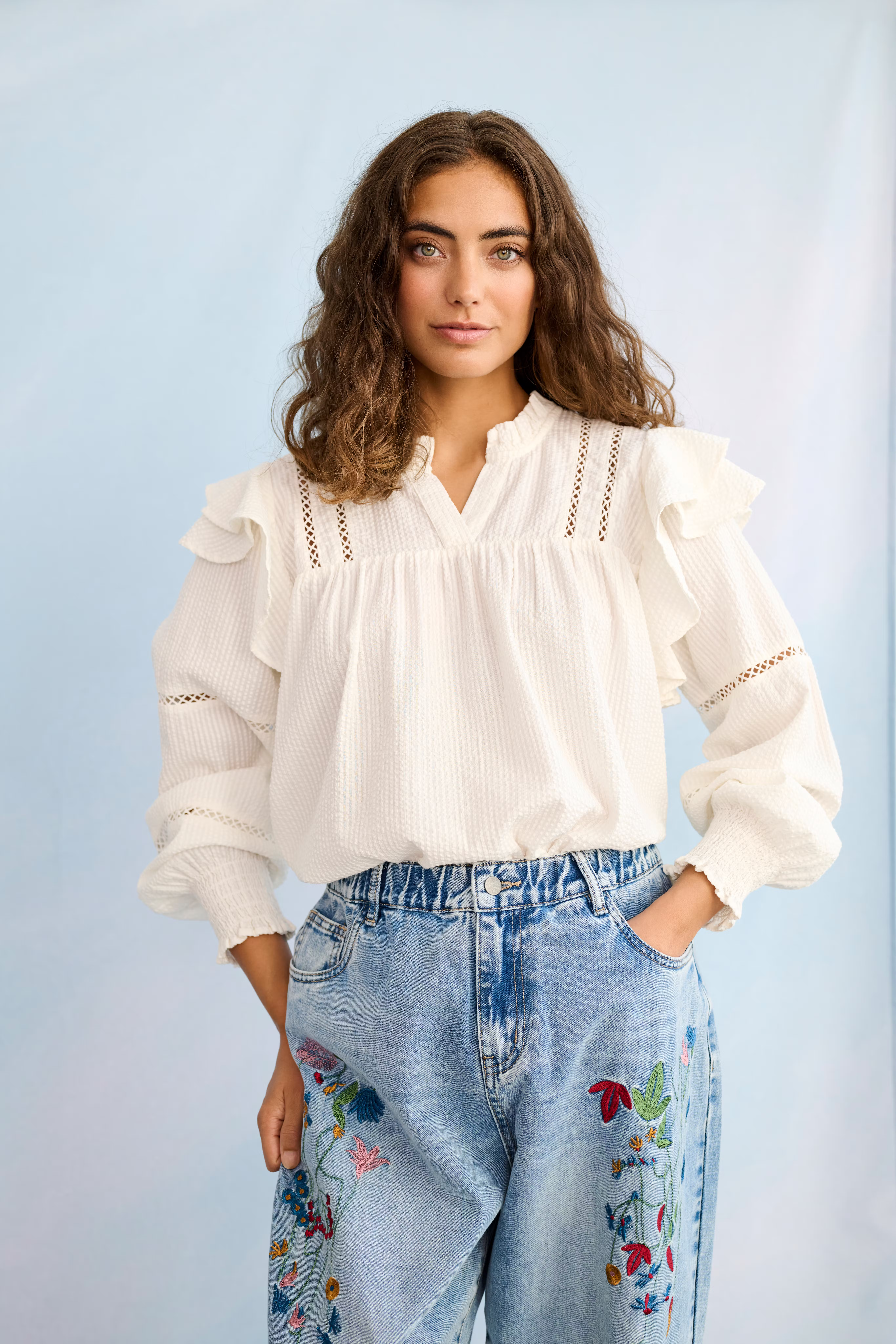 CUannbritt Blouse LOCATION NONE 50112872-500013