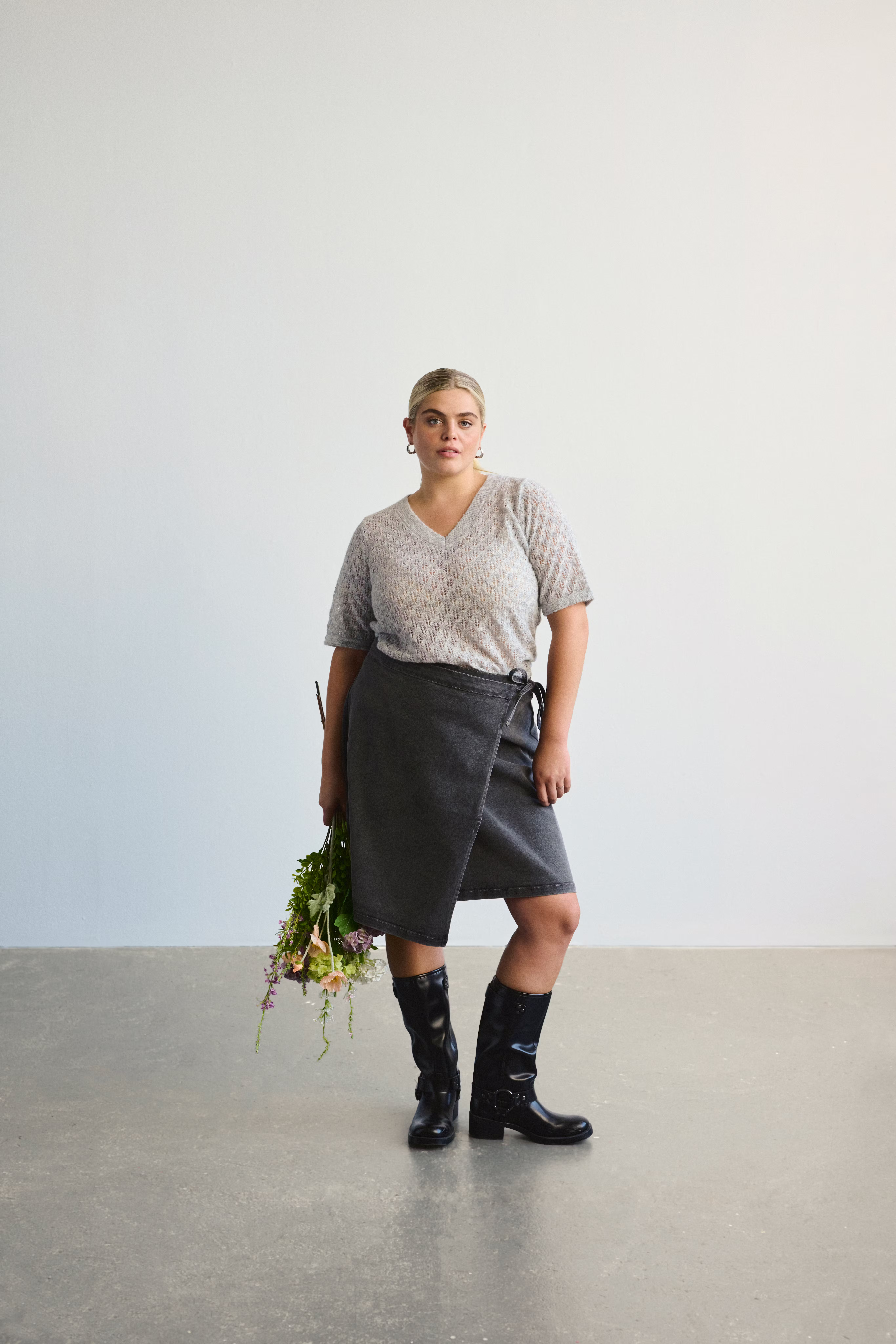 KCsina Denimskirt LOCATION NONE 10583447-103162