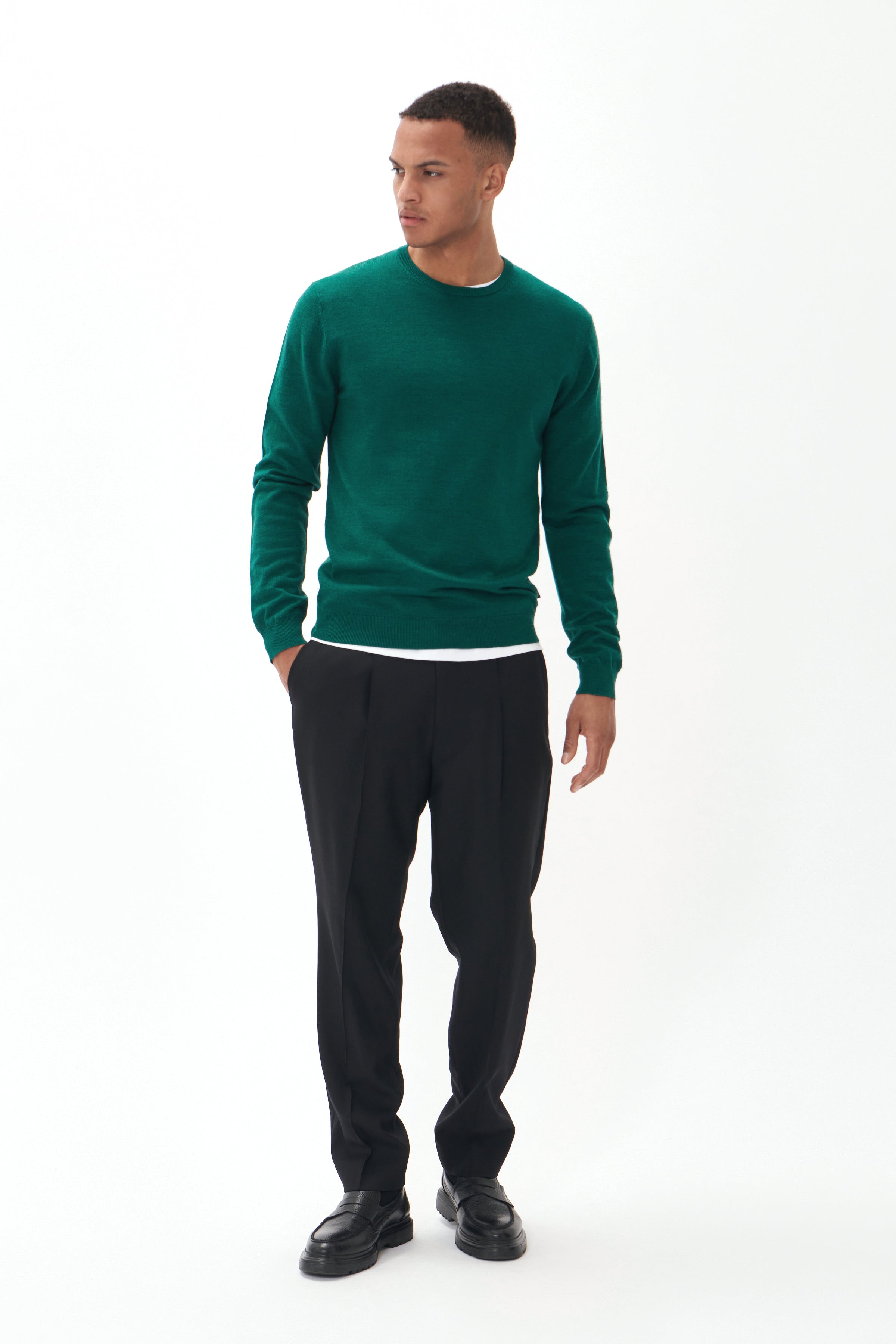 Margrate Merino Pullover LOOKBOOK FRONT 30200611-1759231