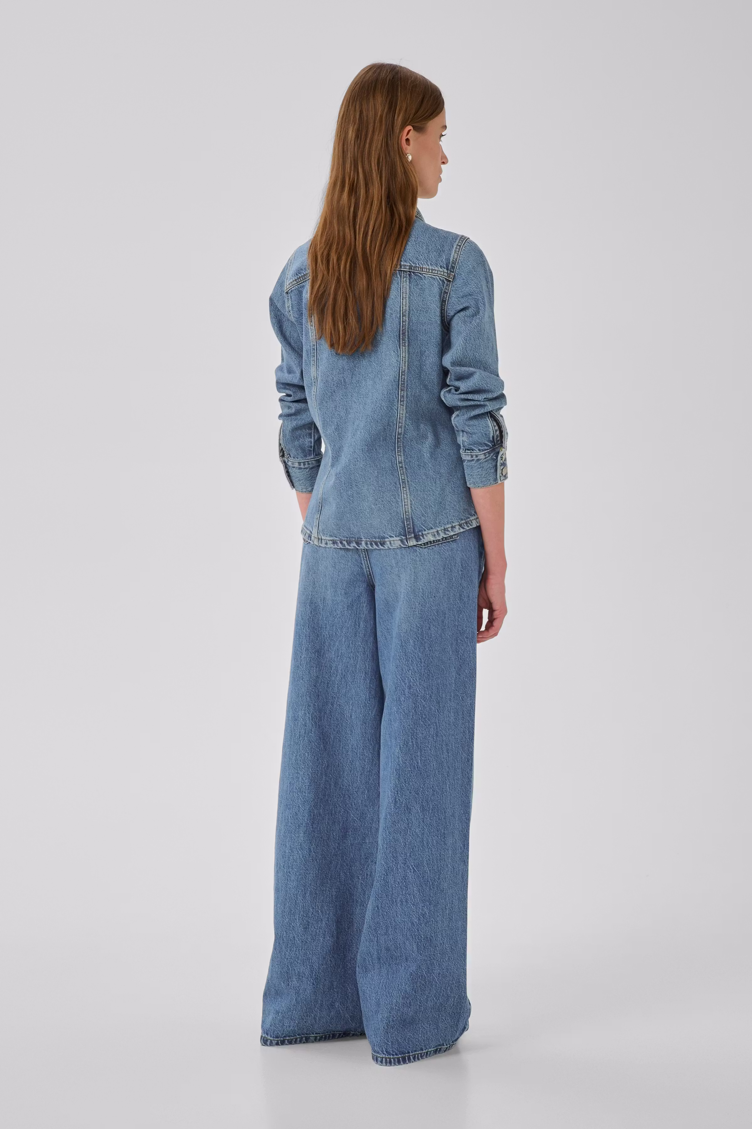 MWAgnes Denimskjorta LOOKBOOK BACK 10705441-100055