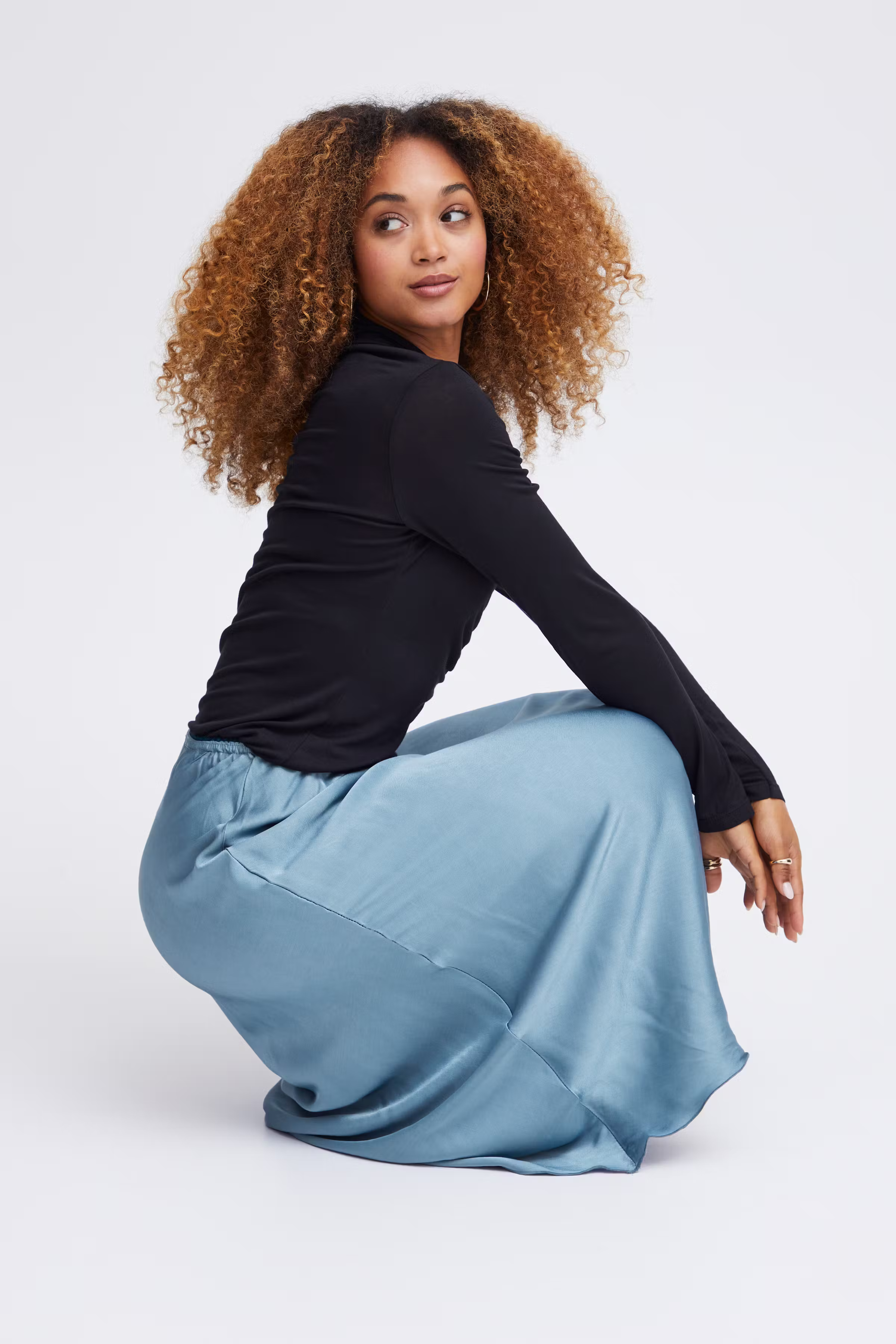 SBCOVERLY Skjørt LOOKBOOK DETAIL 22100403-203403