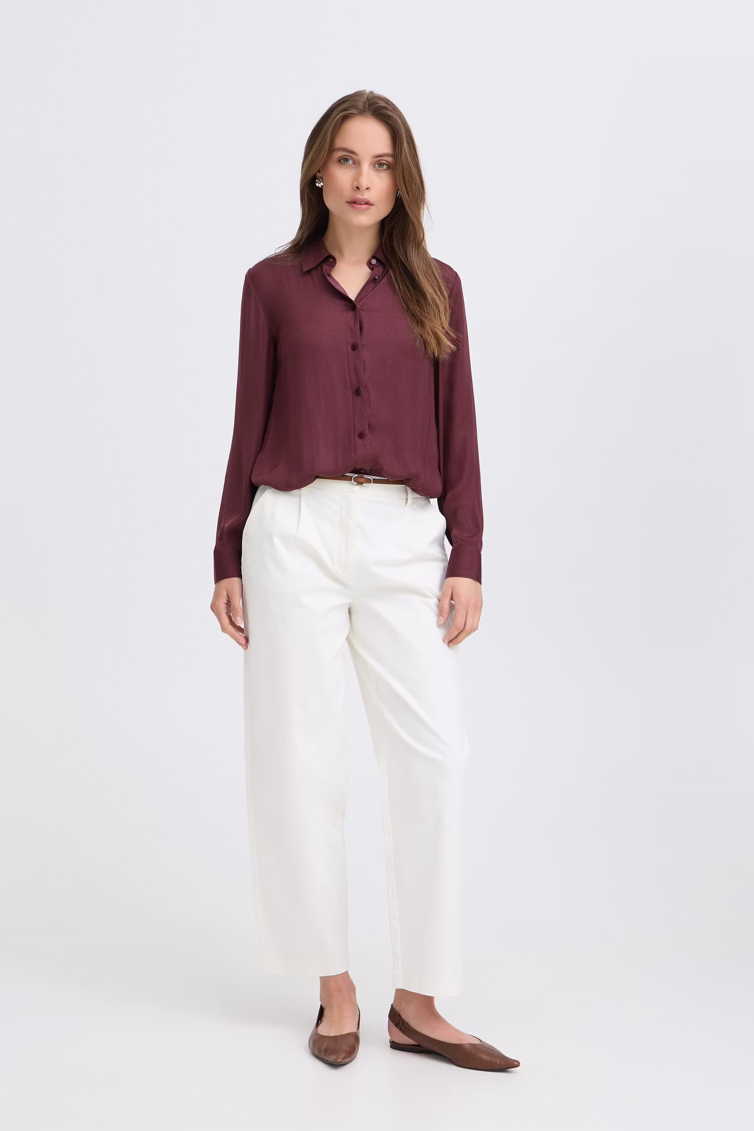BYIVAL Skjorte LOOKBOOK FRONT 20819438-191718