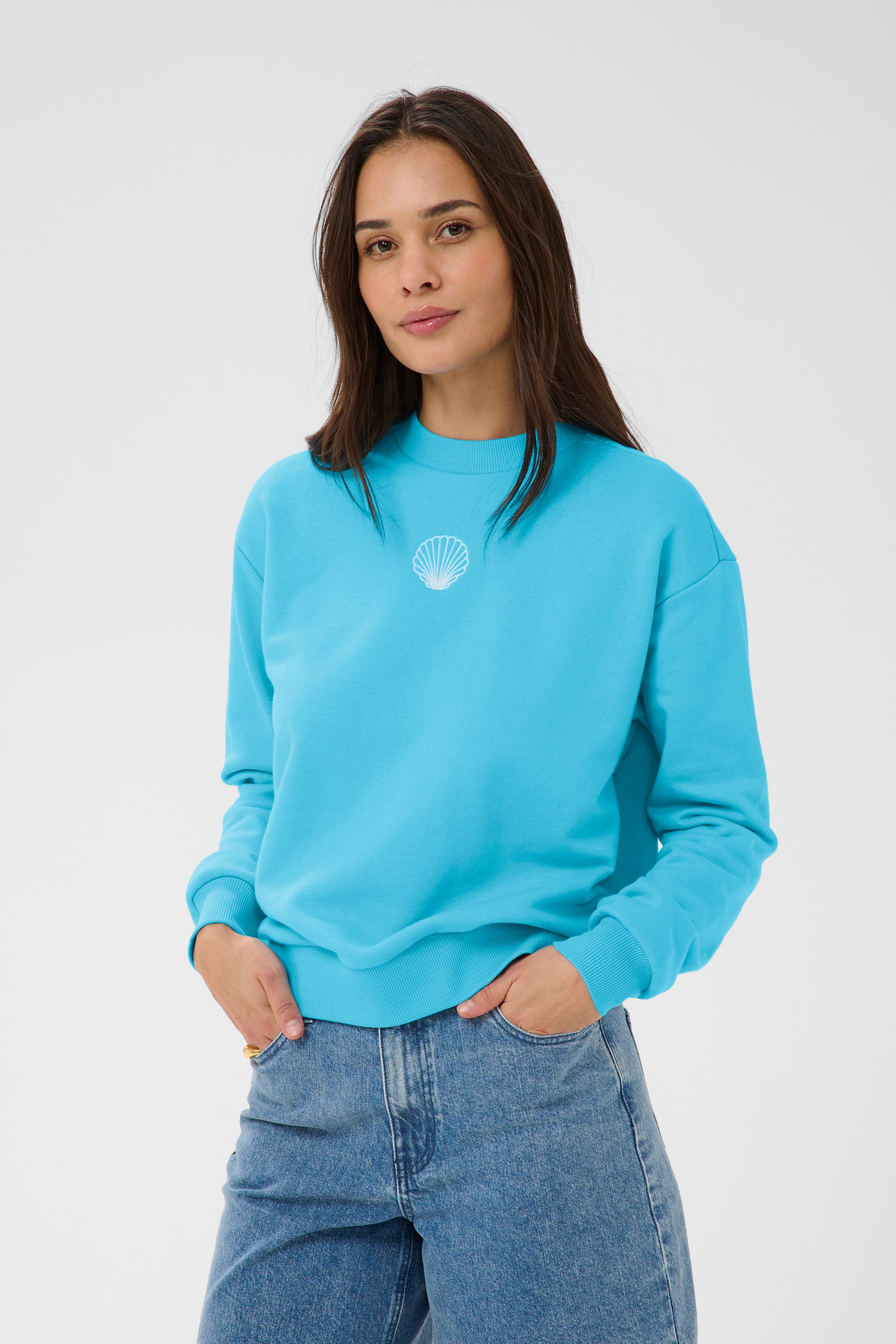 KAlilje Sweatshirt LOOKBOOK FRONT 10511630-164530