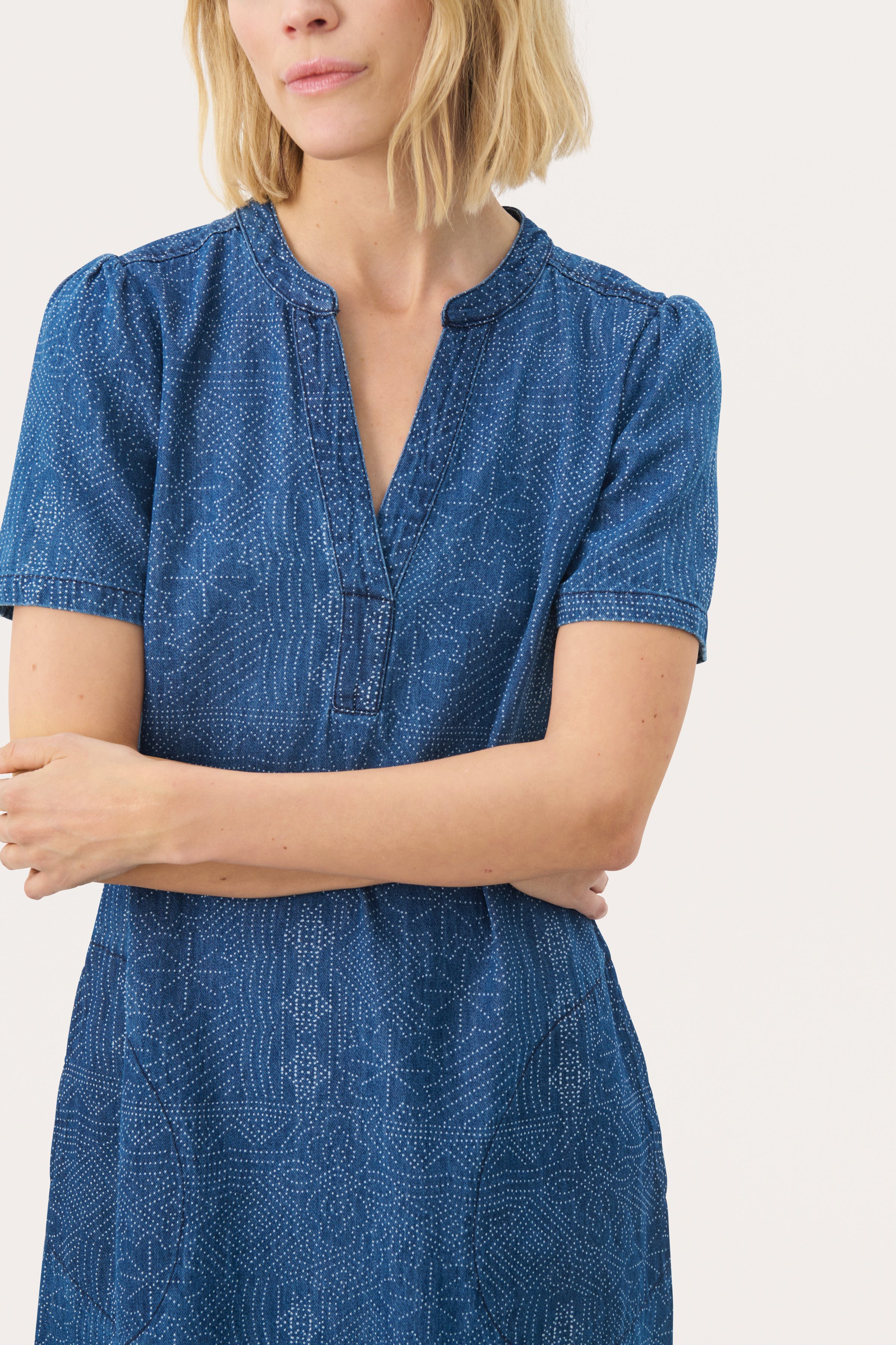 AminasePW Denim Dress LOOKBOOK DETAIL 30309543-303961