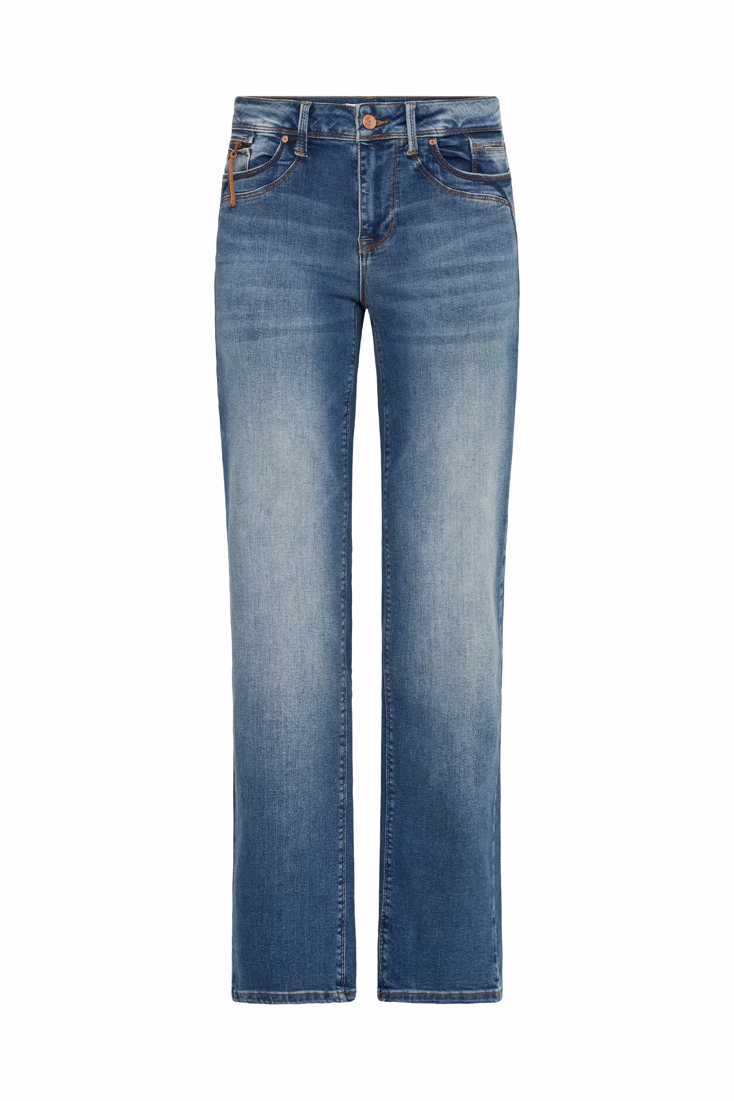 PZKAROLINA HW Jeans Straight Leg PACK FRONT 50205580-200005