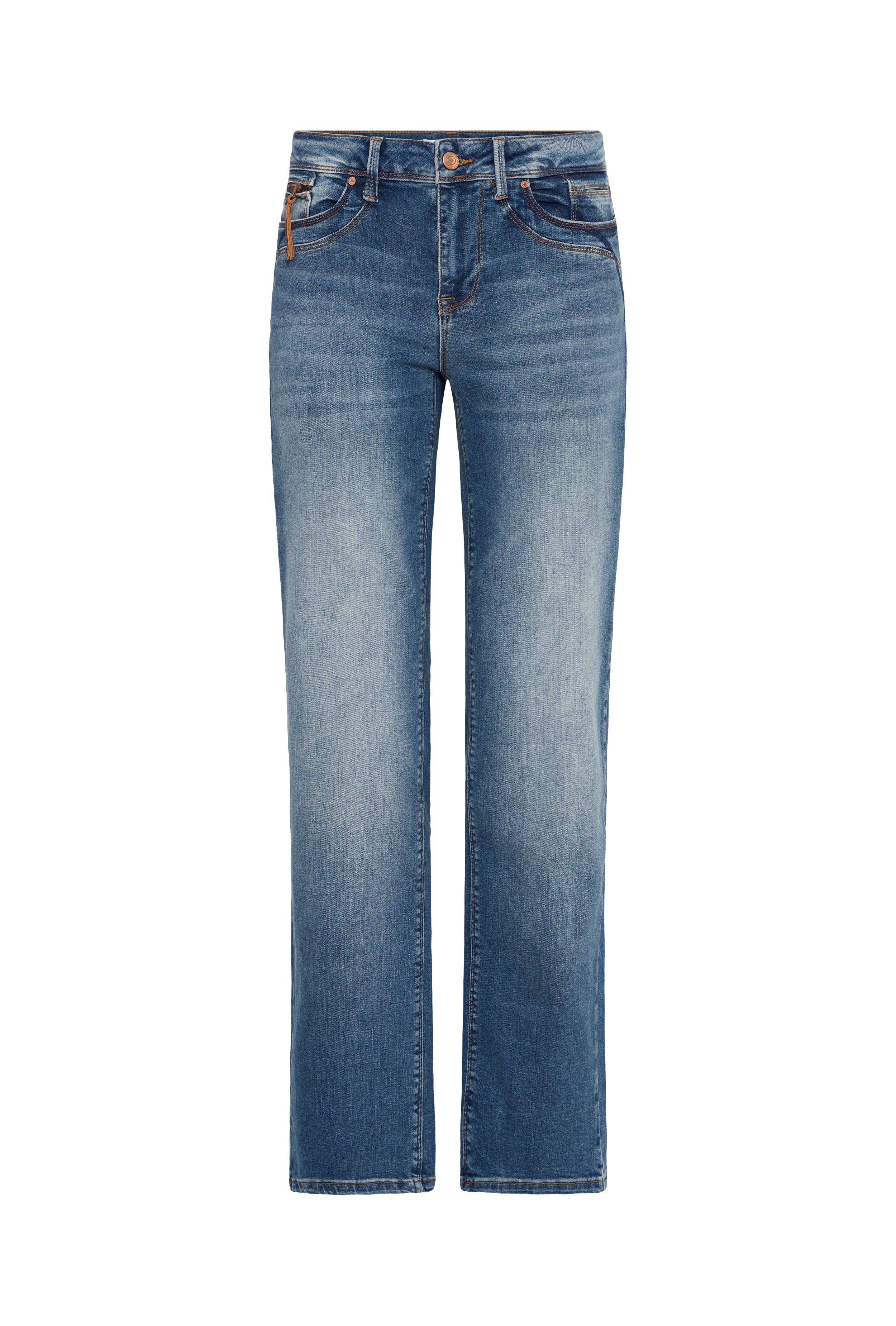 PZKAROLINA HW Jeans Straight Leg PACK FRONT 50205580-200005