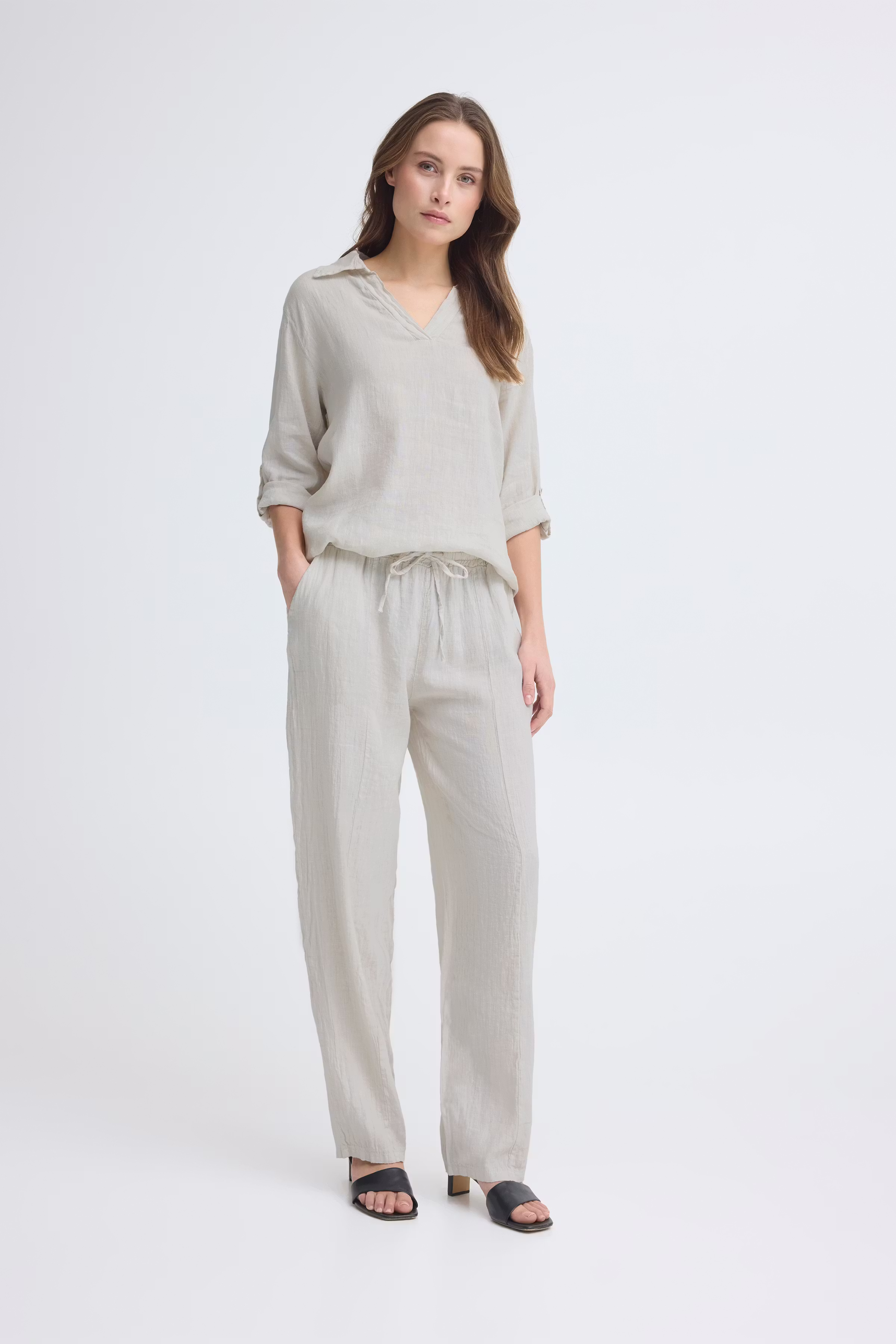 SBFONTANELLE Bukser LOOKBOOK FRONT 22101164-130907