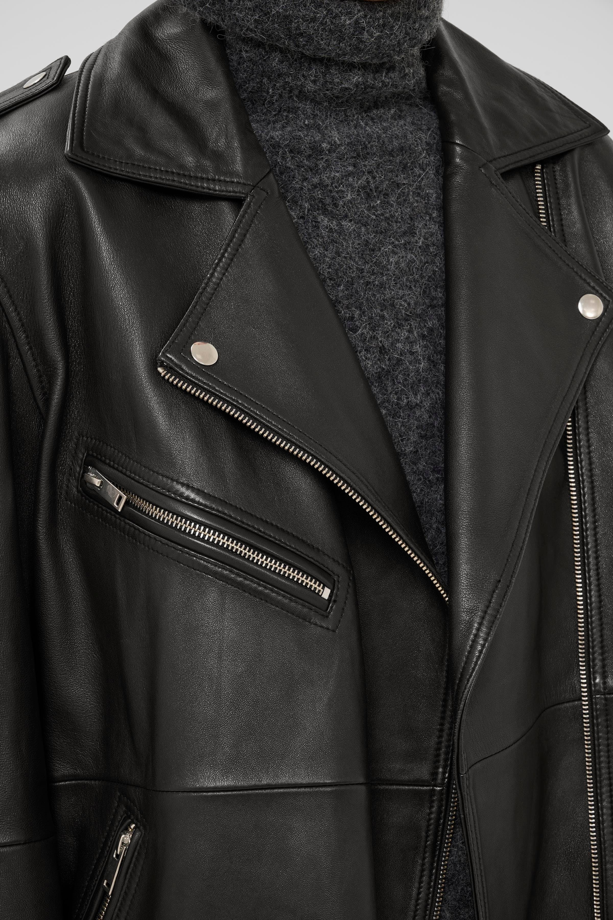 NaomiGZ Læderjakke LOOKBOOK DETAIL 10909190-100017