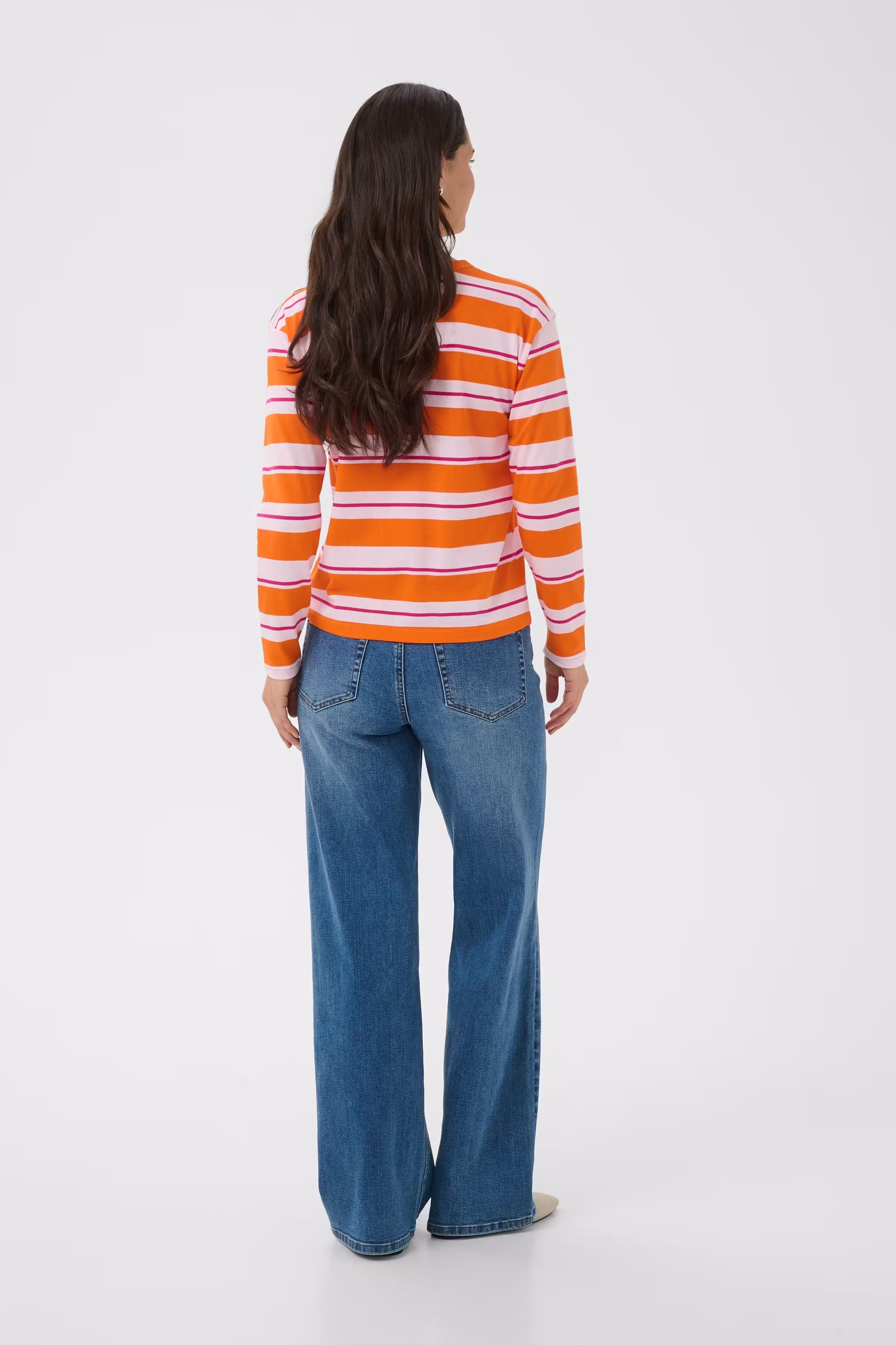 KAwinny Stripet T-shirt LOOKBOOK BACK 10511935-1000576