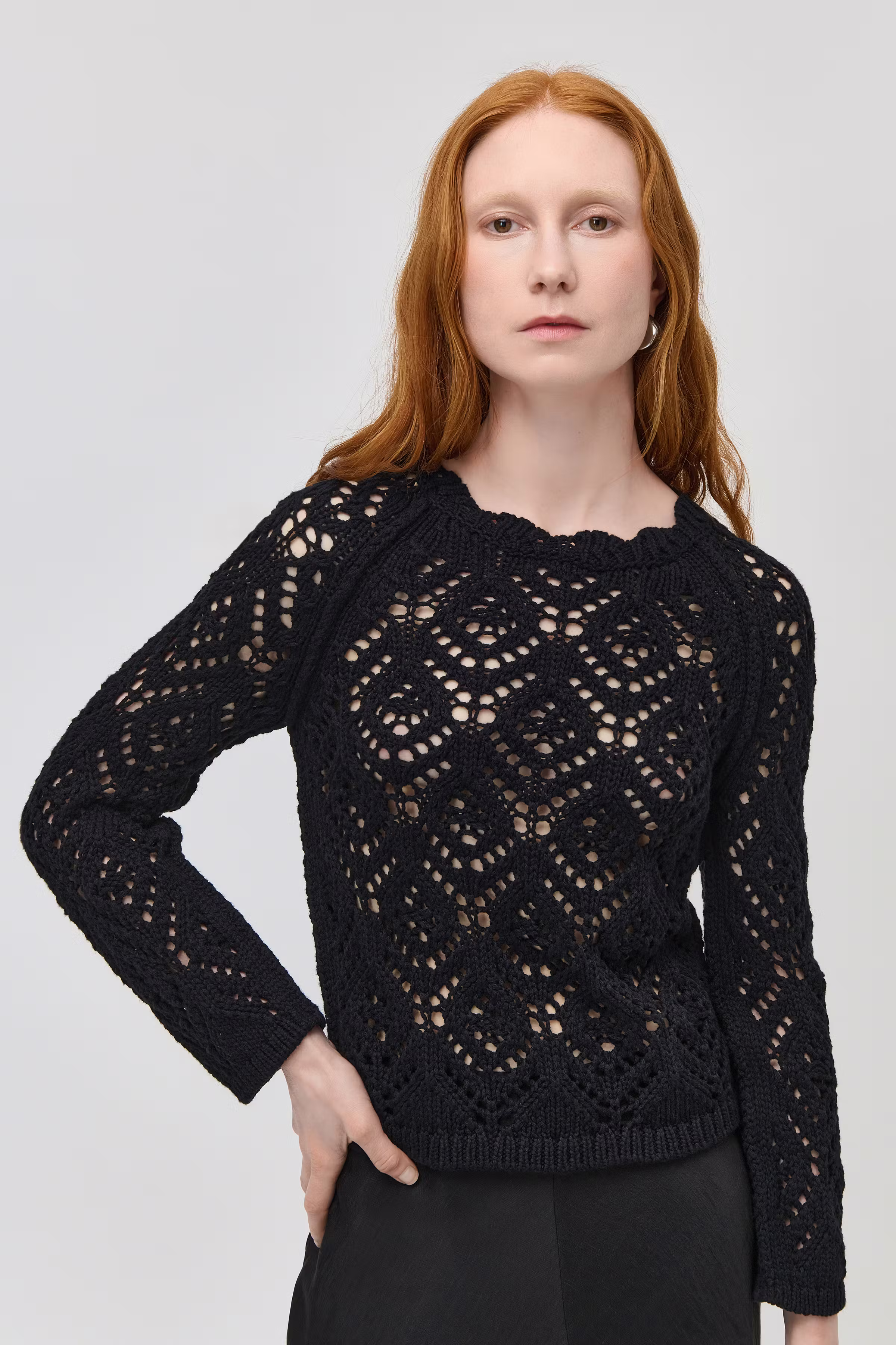 FIBY Pullover LOOKBOOK DETAIL 30600605-BK999