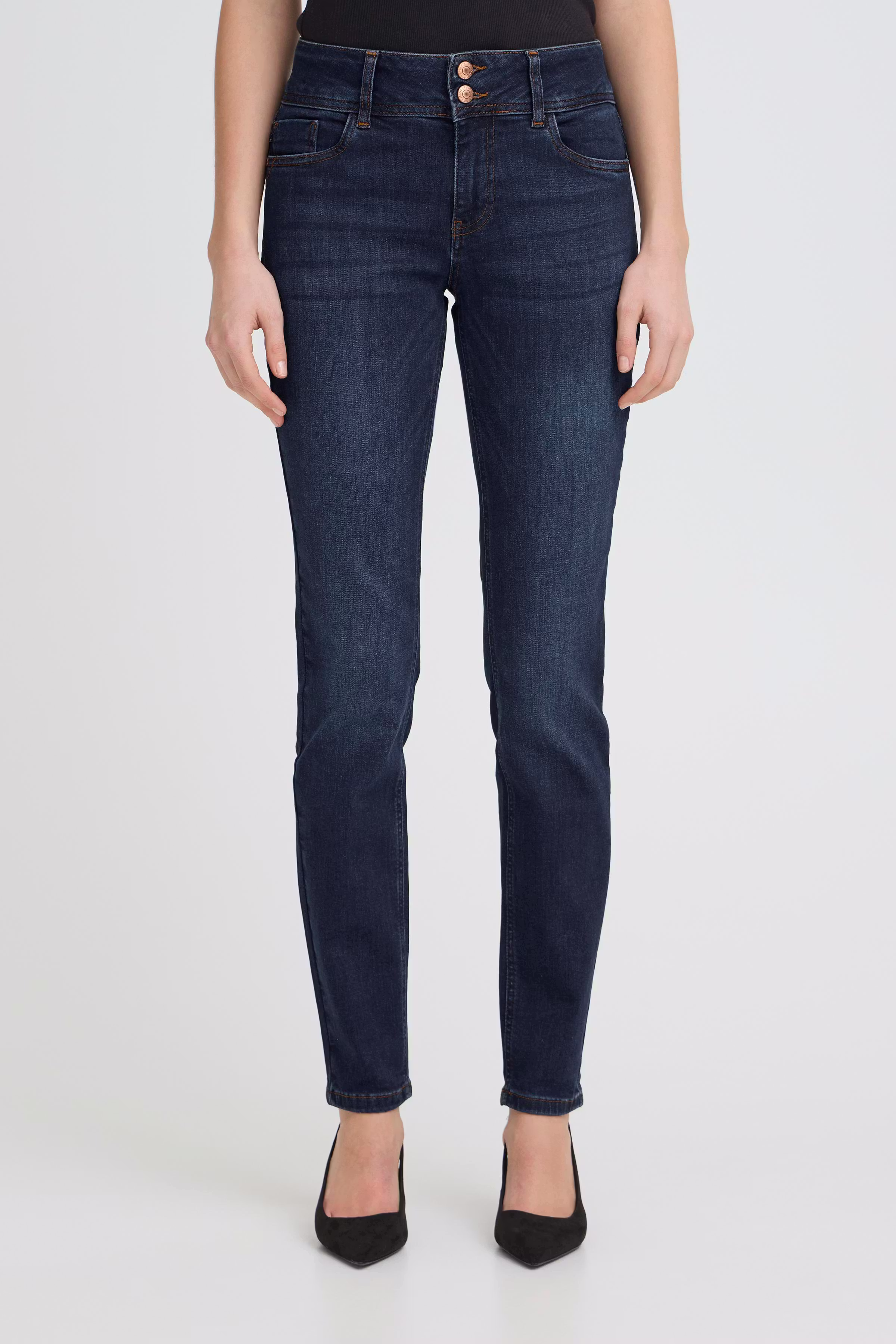 PZSUZY HW Curved Jeans Skinny Leg LOOKBOOK FRONT 50205549-200002