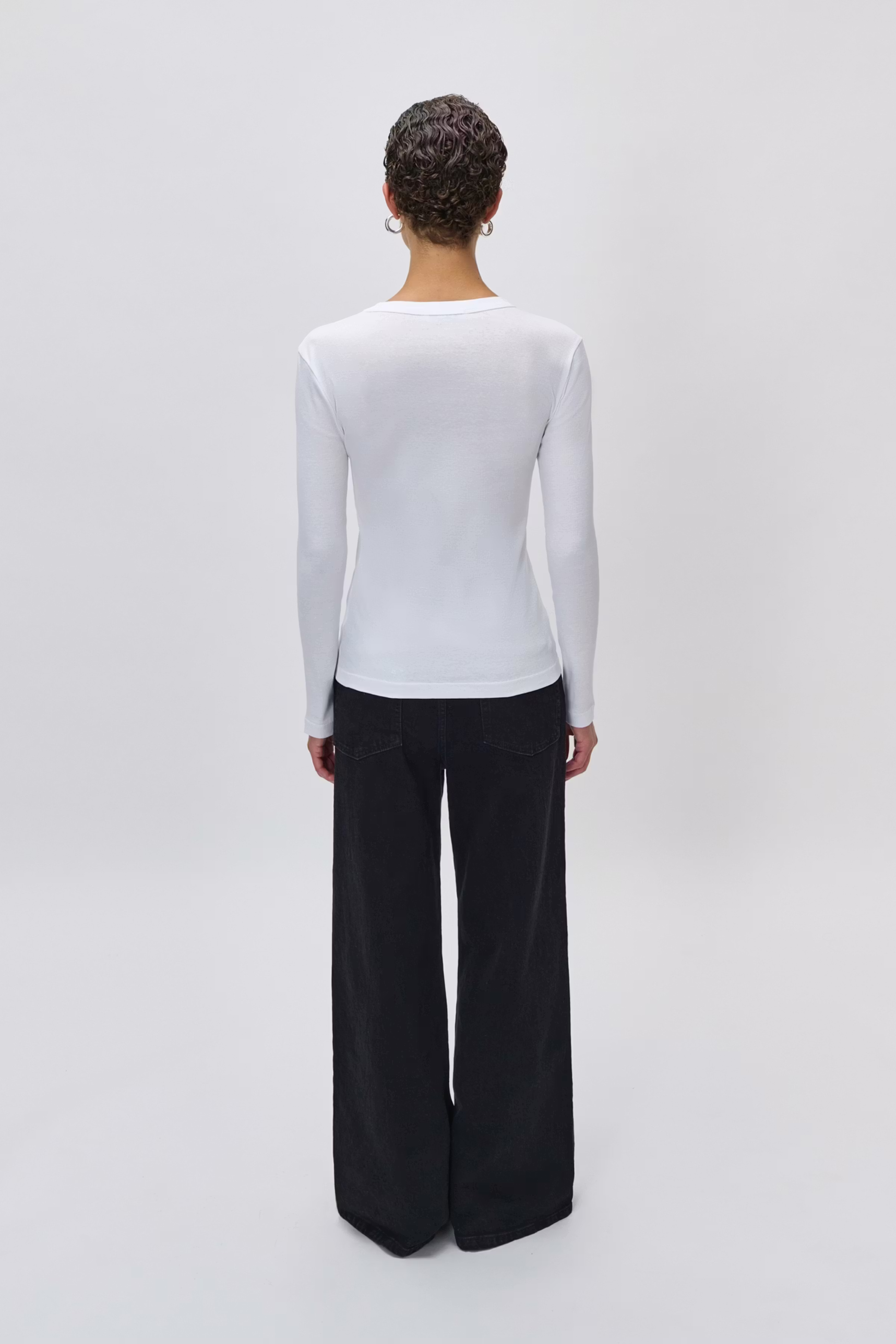 KOLLINA T-shirt LOOKBOOK BACK 30600544-WH001