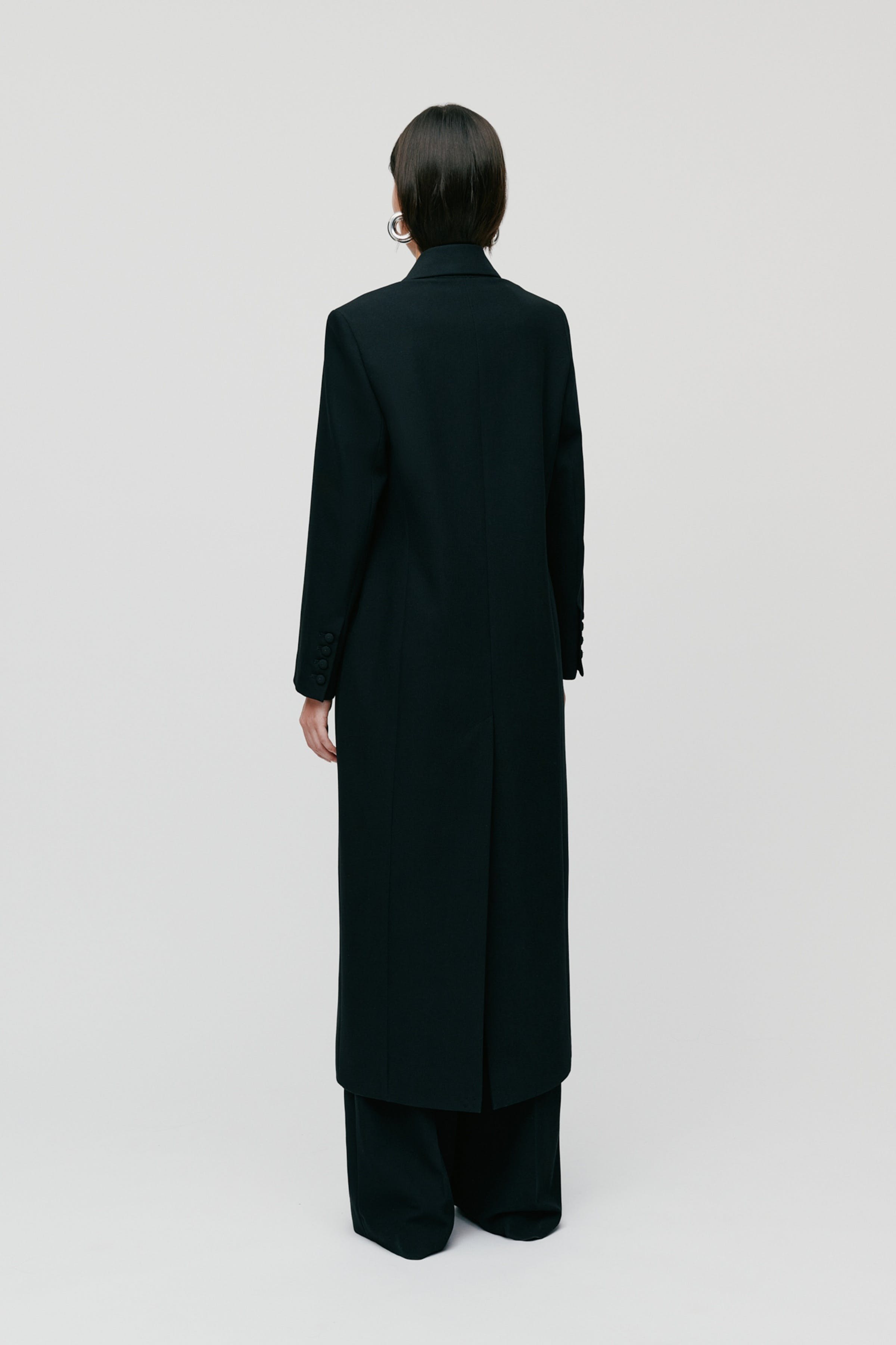 Jil Mantel LOOKBOOK BACK 30600560-BK999