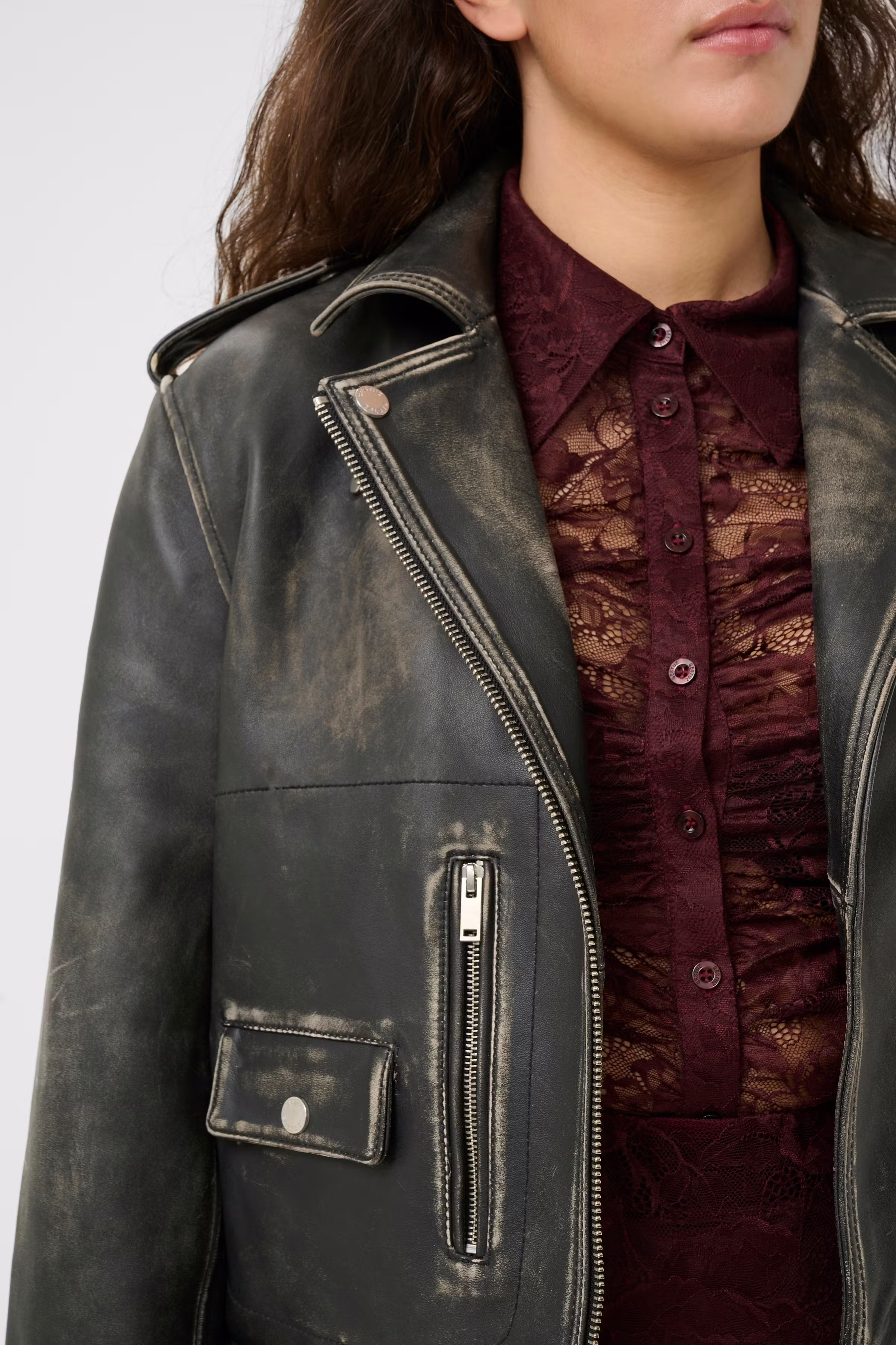 GZrylee Lederjacke LOOKBOOK DETAIL 10910555-108302