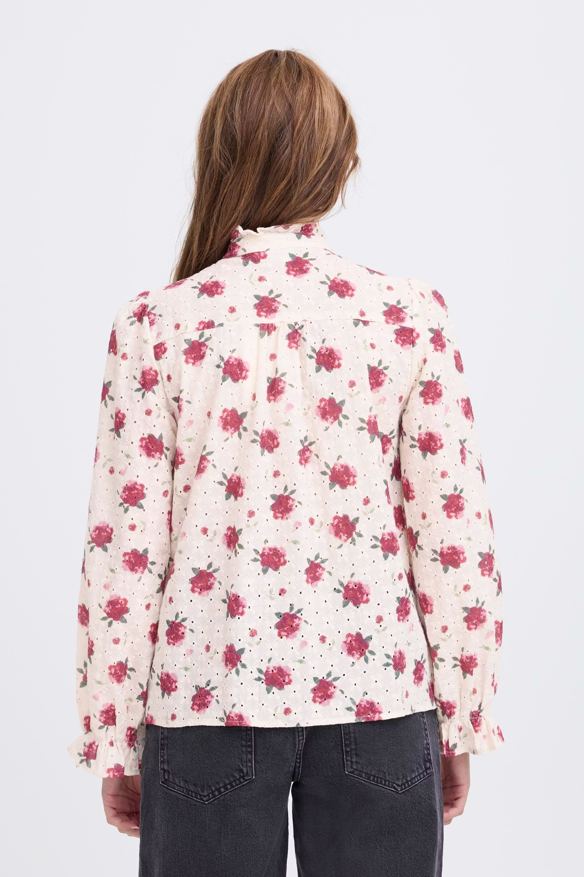 PZWILLA Skjorte LOOKBOOK BACK 50210035-900001433