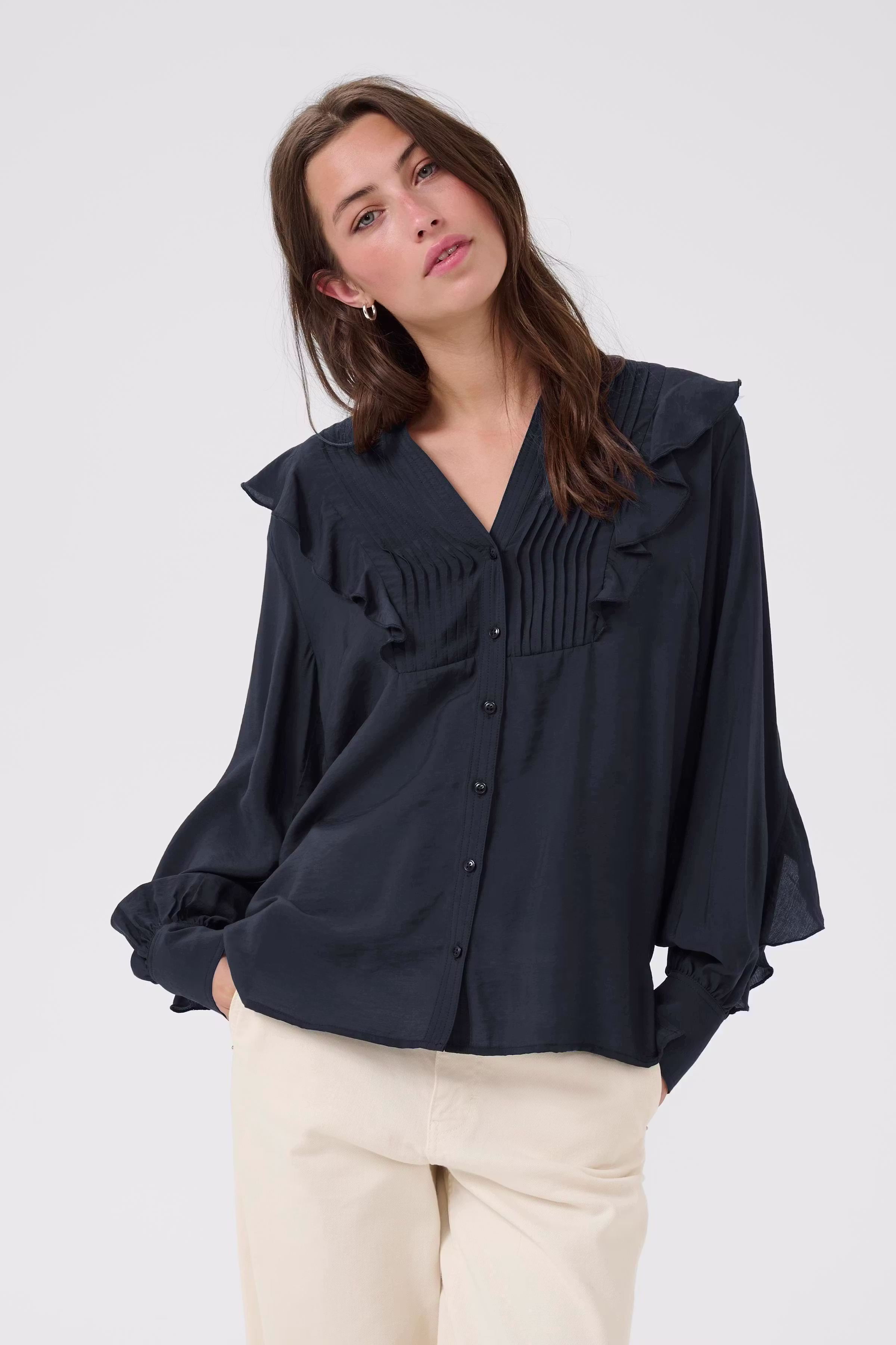 StefaniPW Bluse LOOKBOOK FRONT 30310090-194013