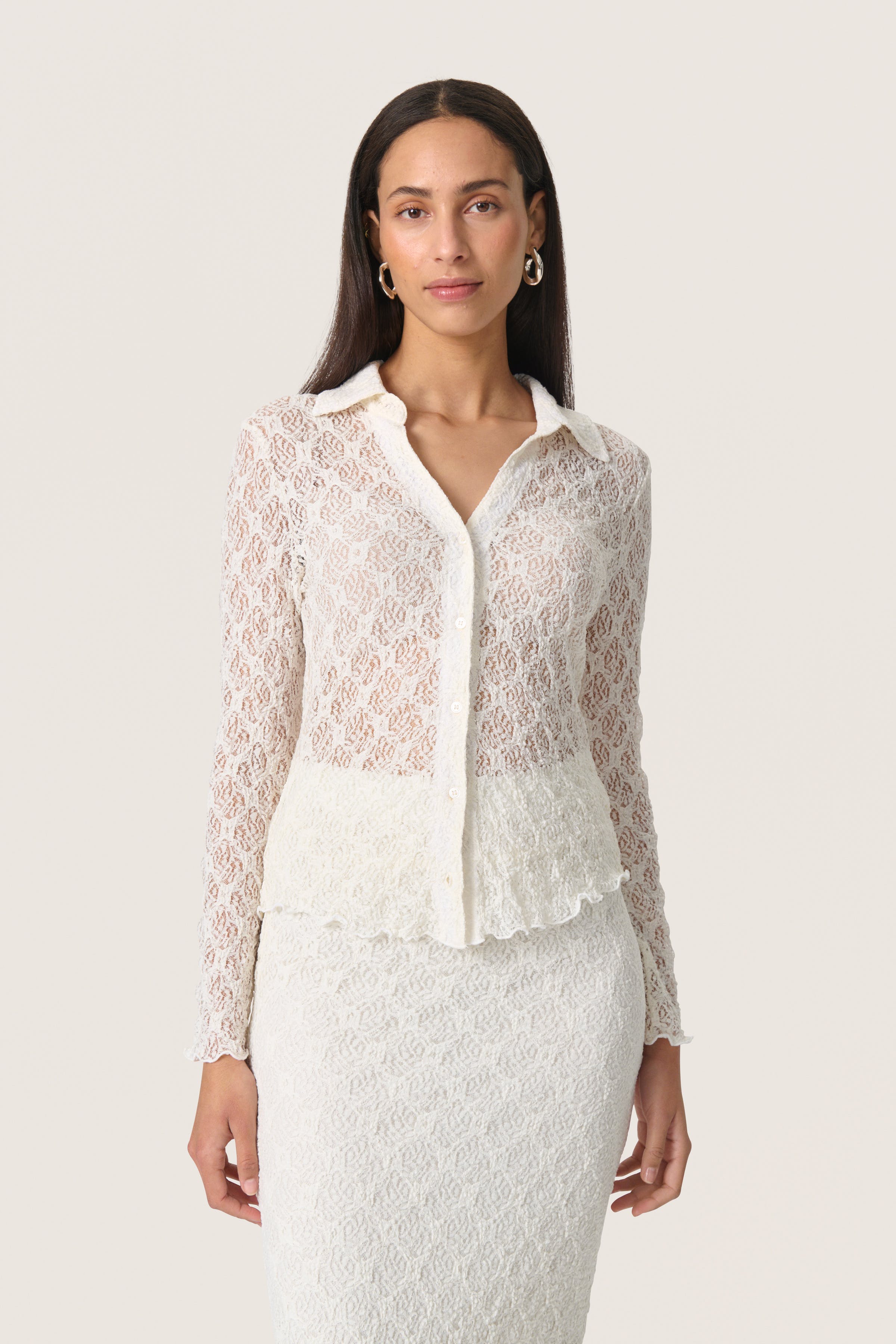 SLJannet Skjorta LOOKBOOK FRONT 30408313-110701