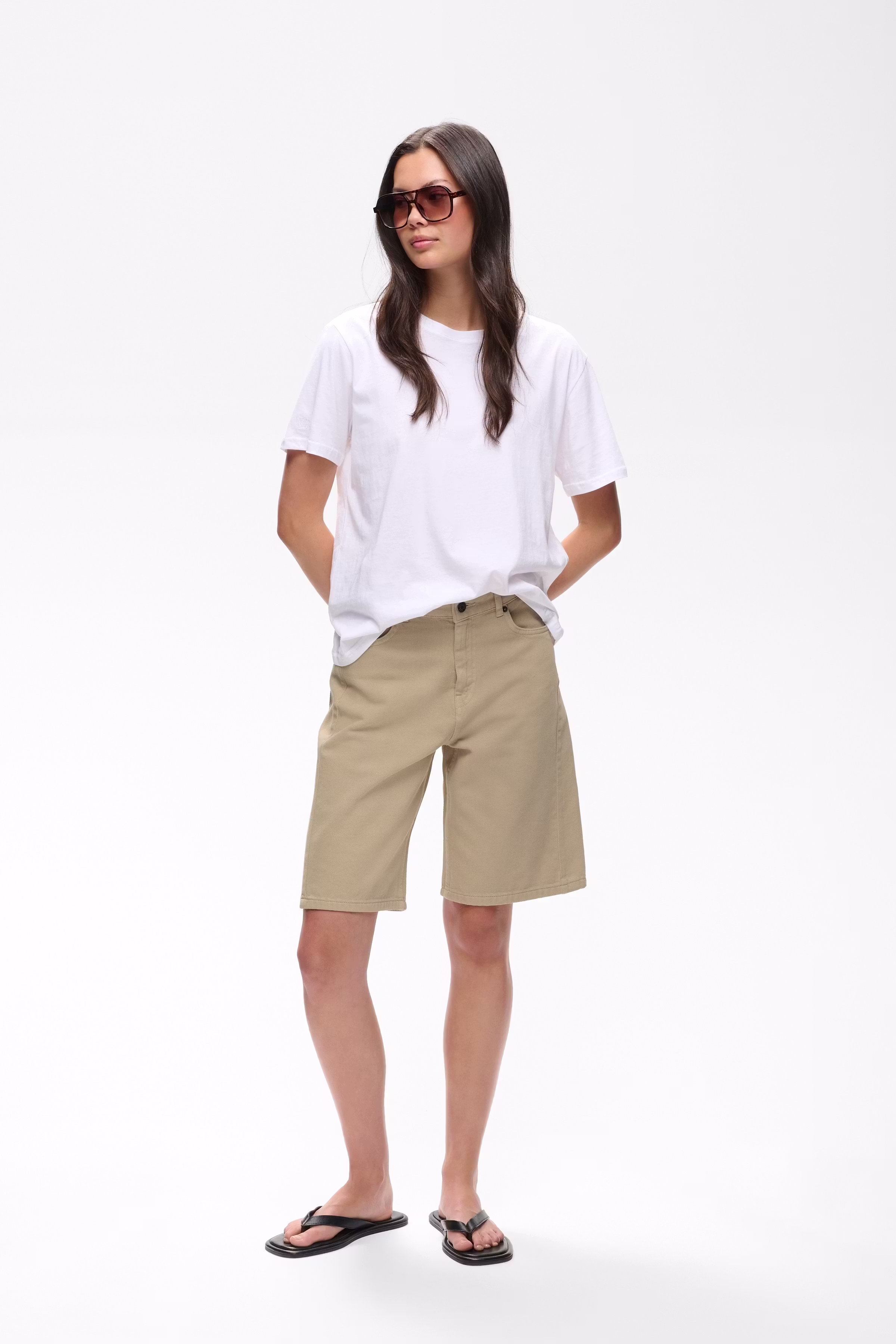 BaliaIW Denim Shorts LOOKBOOK FRONT 30111226-161101
