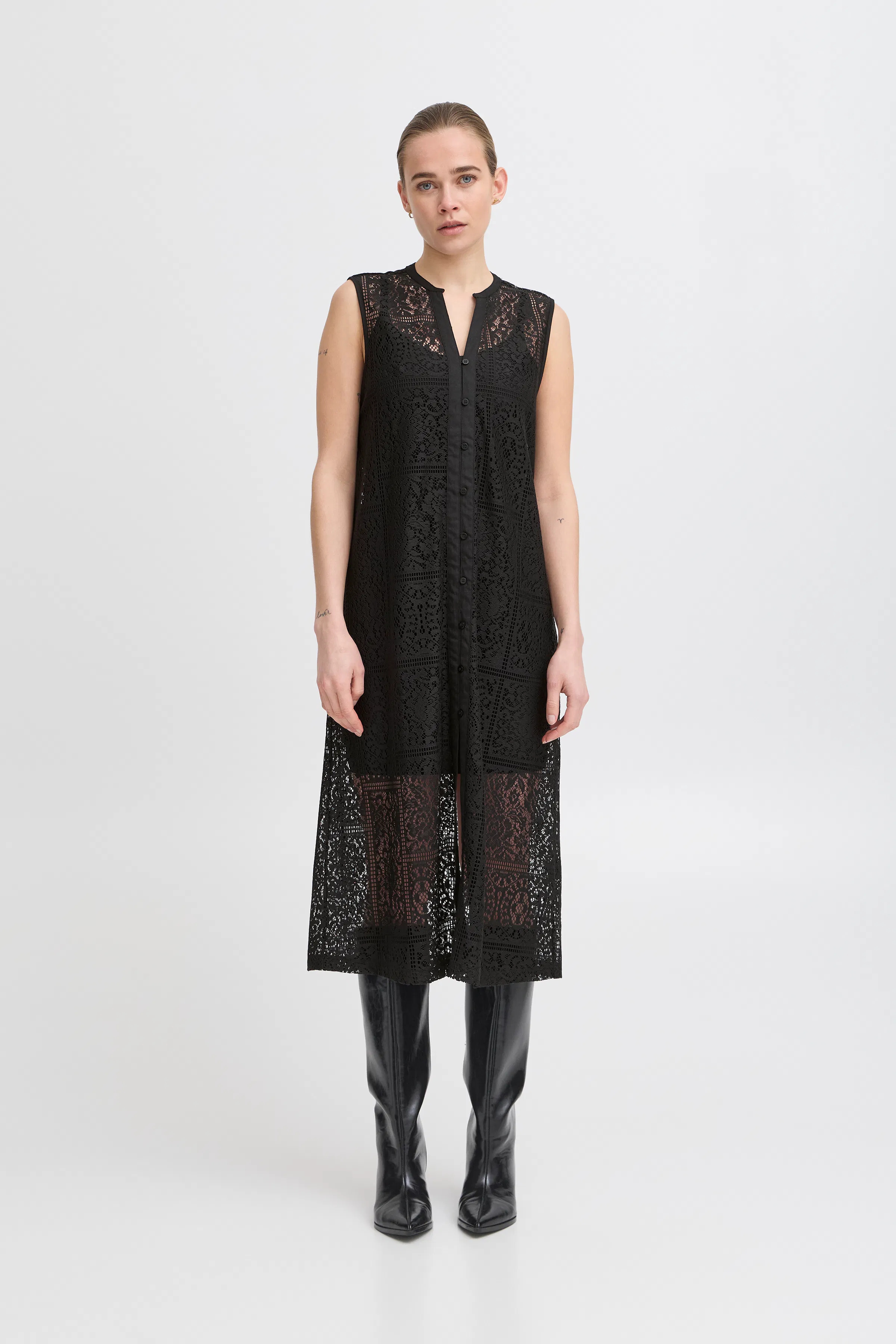 IHMALEO Kjole LOOKBOOK FRONT 20123182-194008
