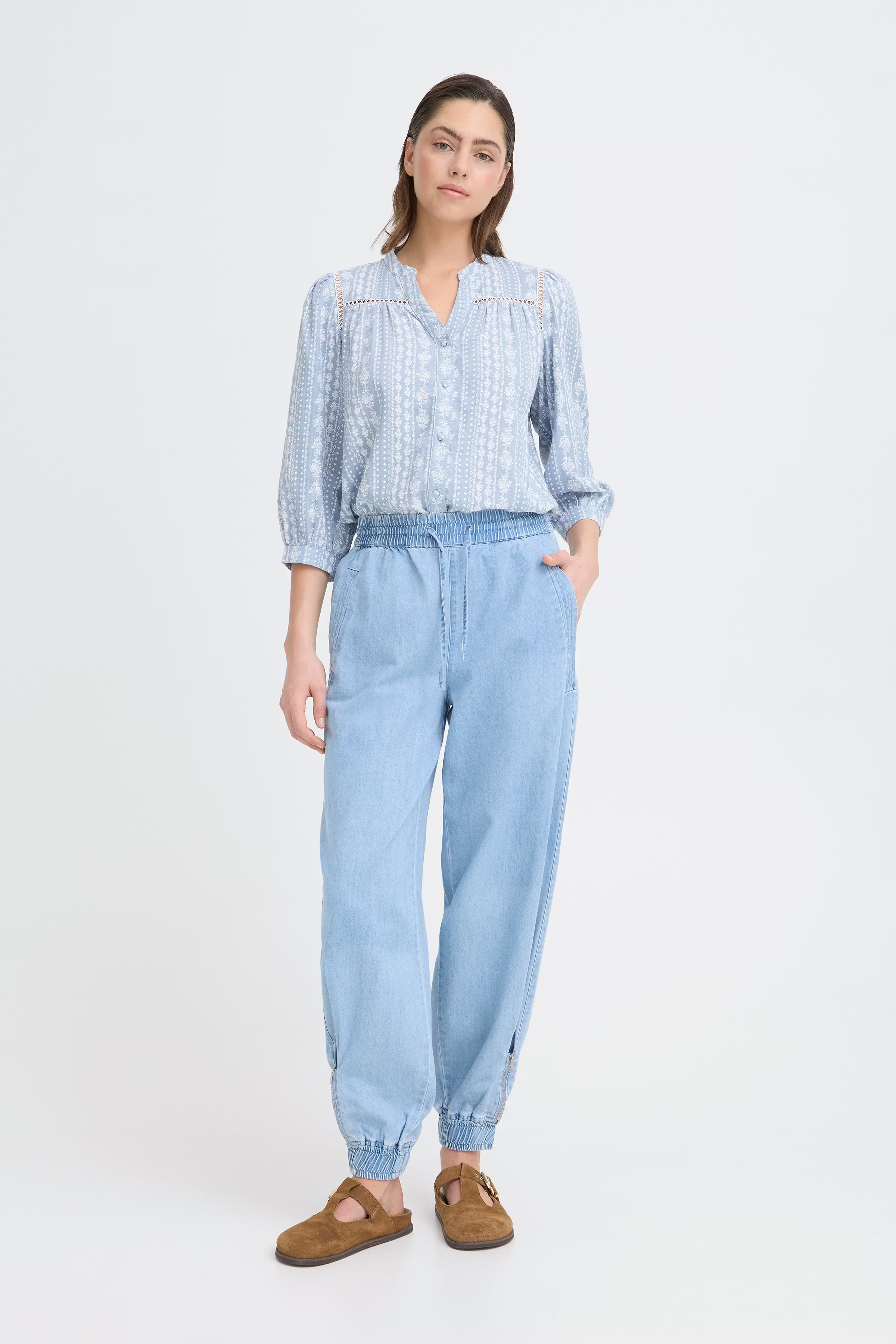 PZBROOKLYN Bukser LOOKBOOK FRONT 50210454-200008