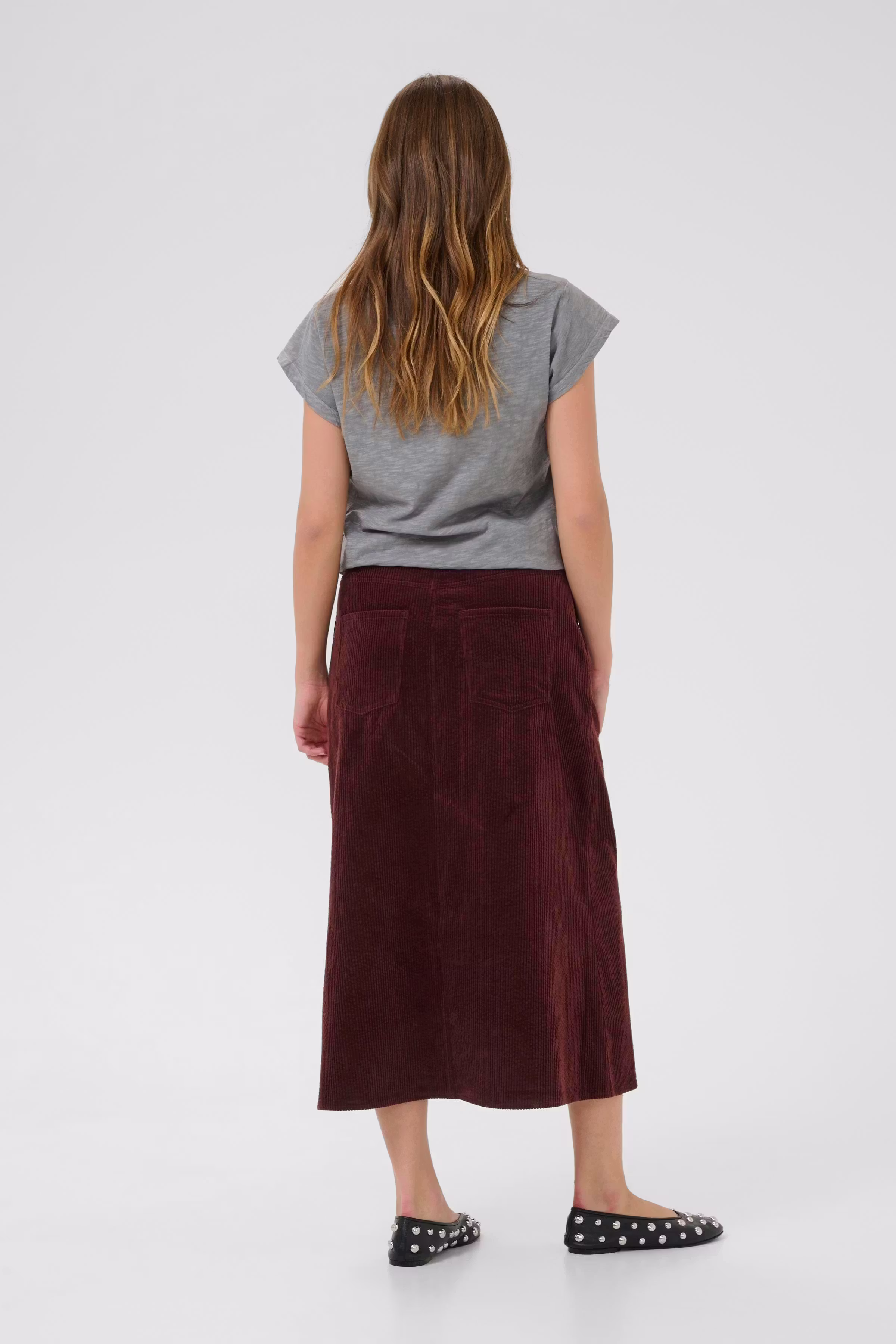 CUklay Fløjlsnederdel LOOKBOOK BACK 50111039-191317