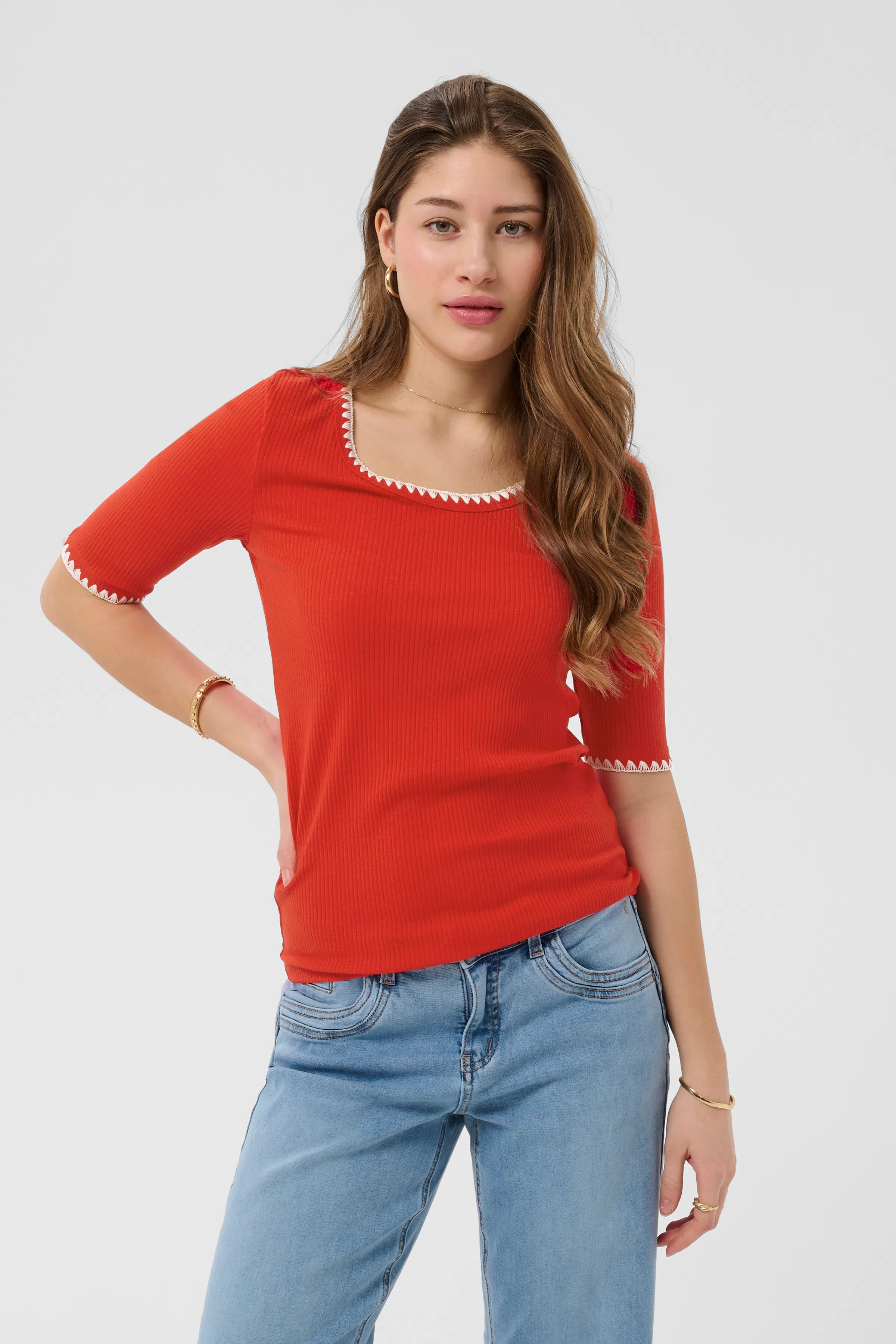 CRRibba T-shirt LOOKBOOK FRONT 10614510-181662