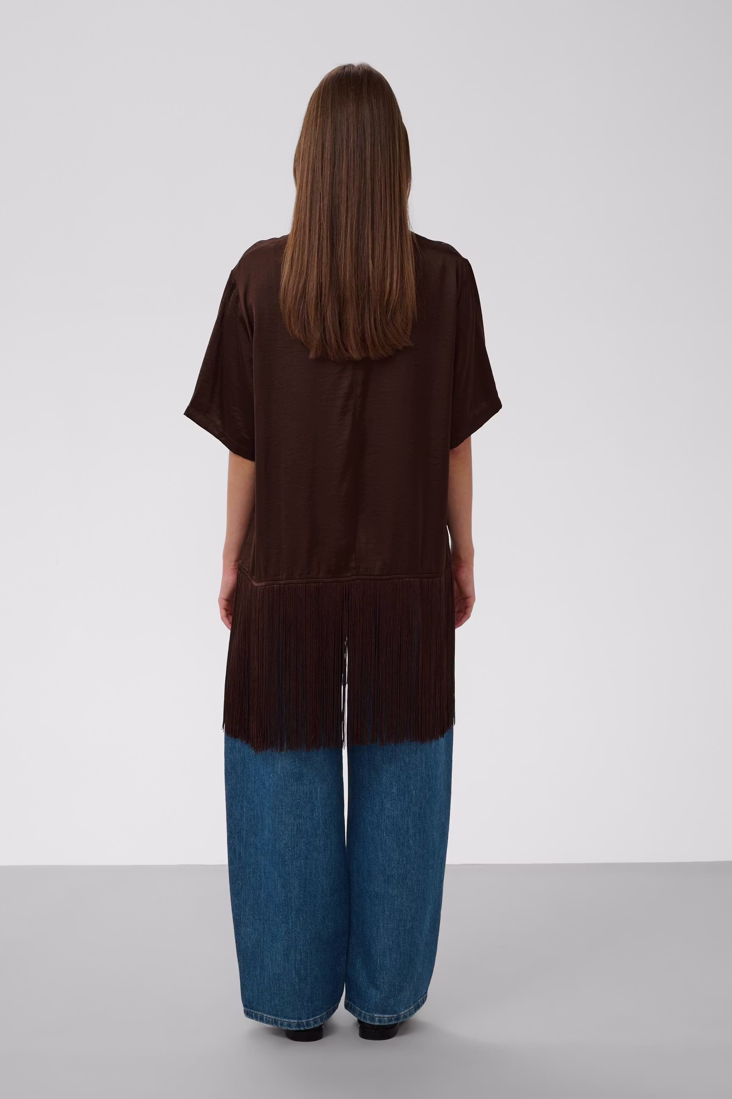 SLVerona Fringe Bluse LOOKBOOK BACK 30410027-190912