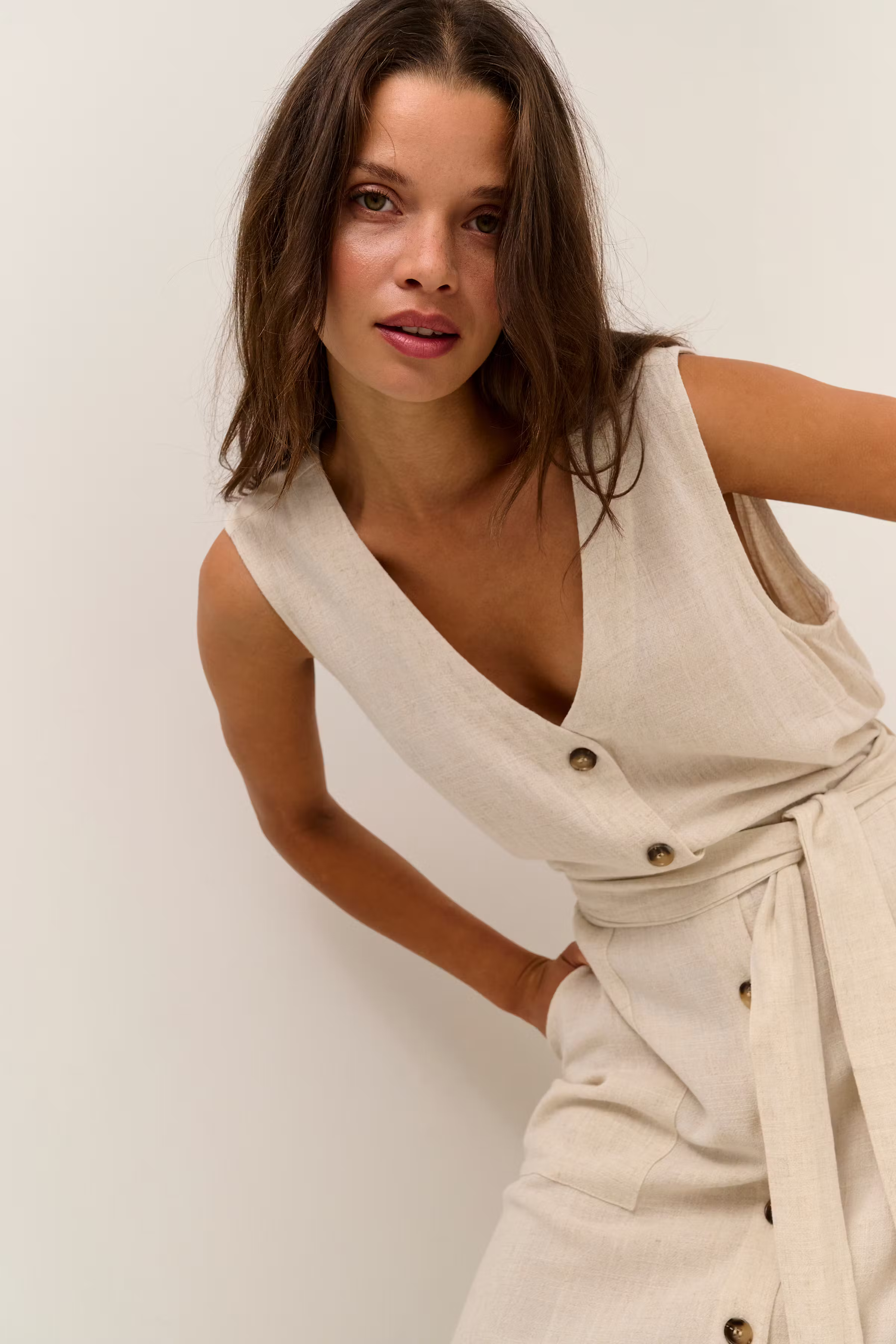 KAliny Robe en Lin LOOKBOOK DETAIL 10507532-101296