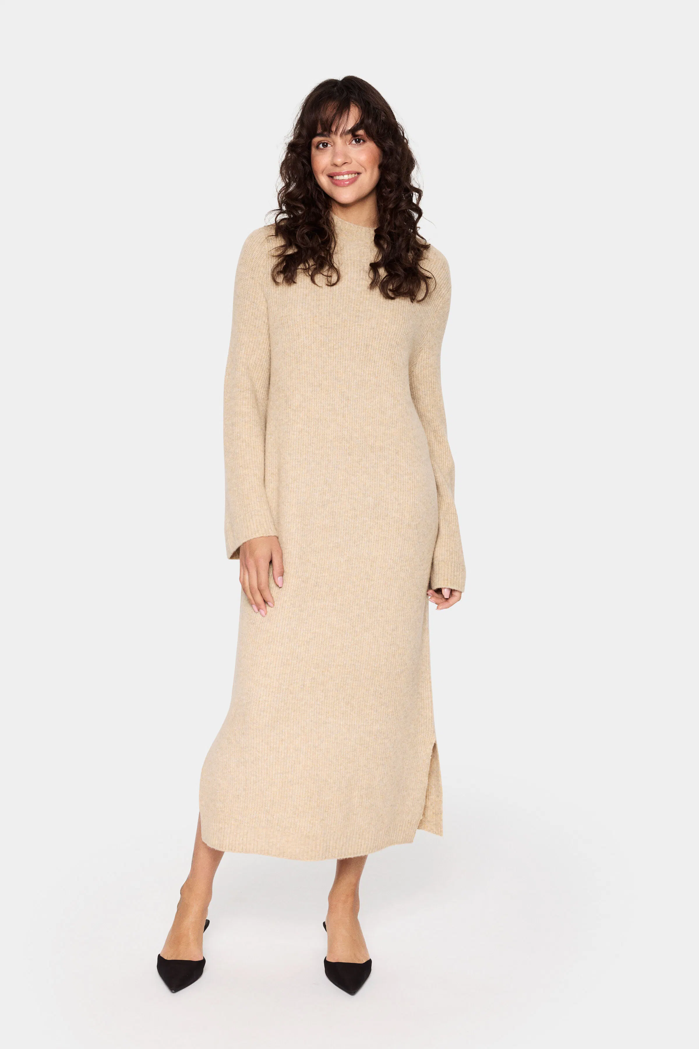 DojaSZ Dress in creme vintage paisley / nature polyester