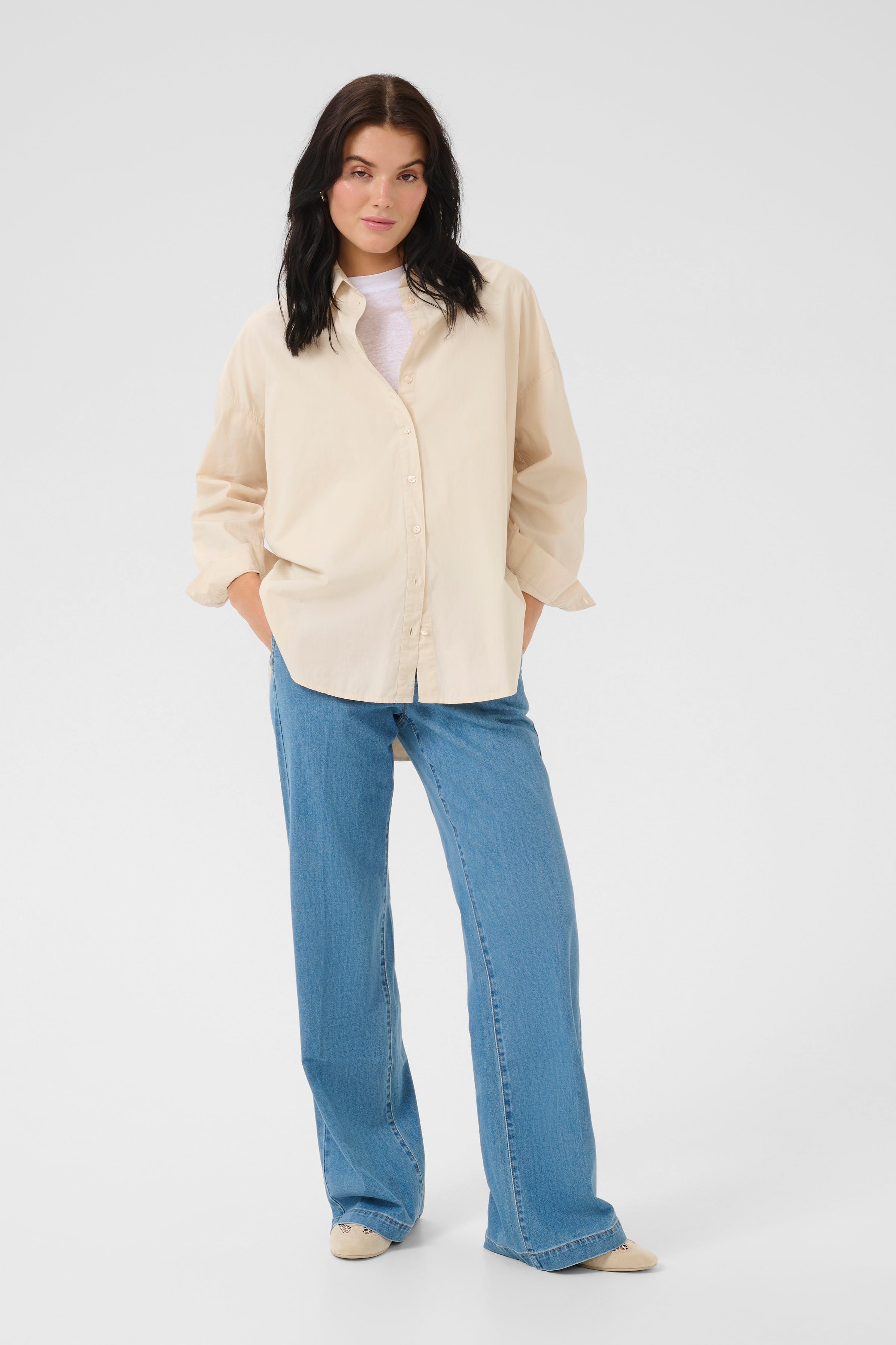 SunnaMW Boxy Shirt LOOKBOOK FRONT 10705021-124301