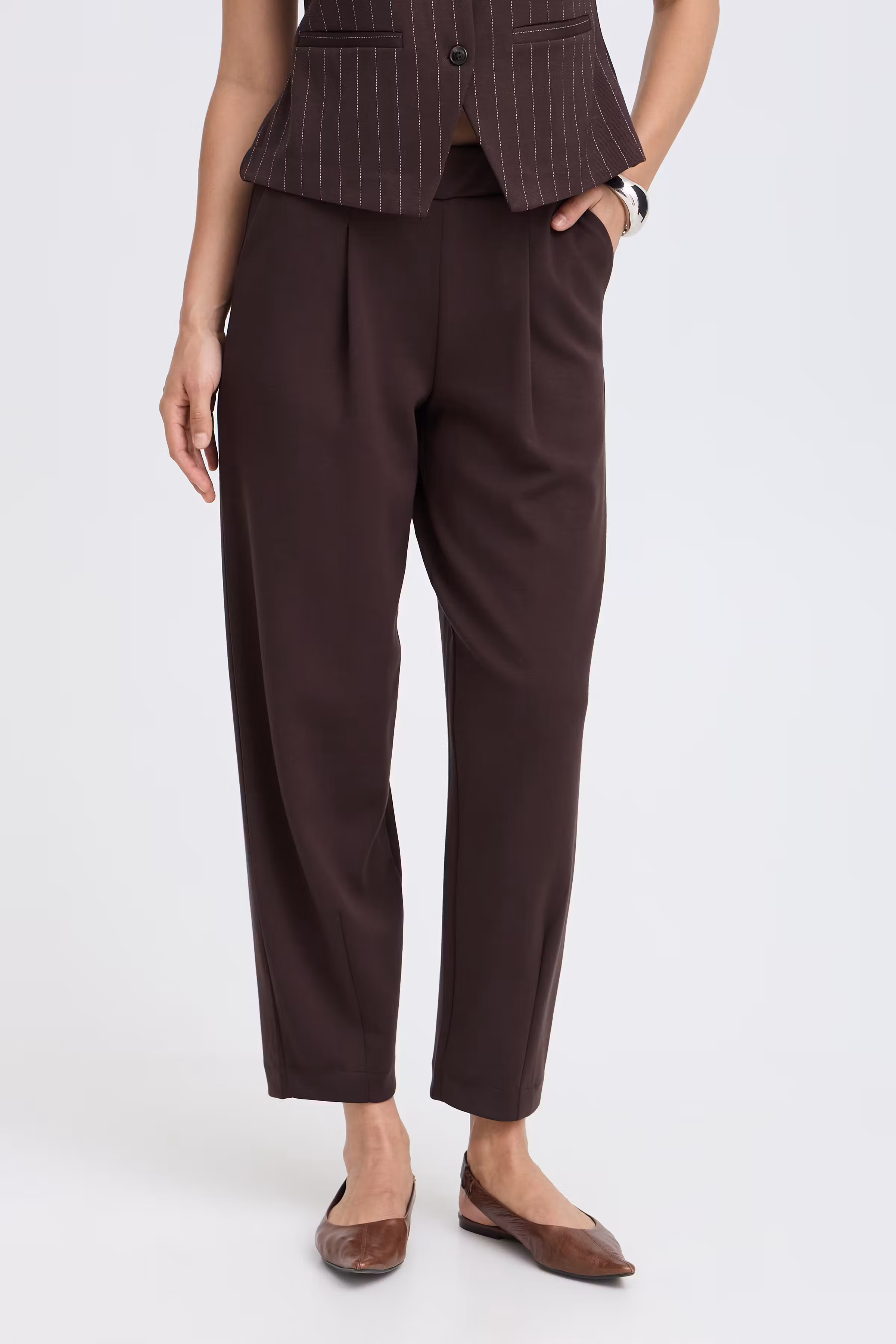 BYPUSTI Trousers LOOKBOOK FRONT 20819666-191016